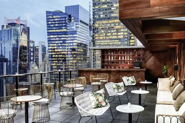 Doubletree by Hilton Hotel New York Times Square West Terrasse