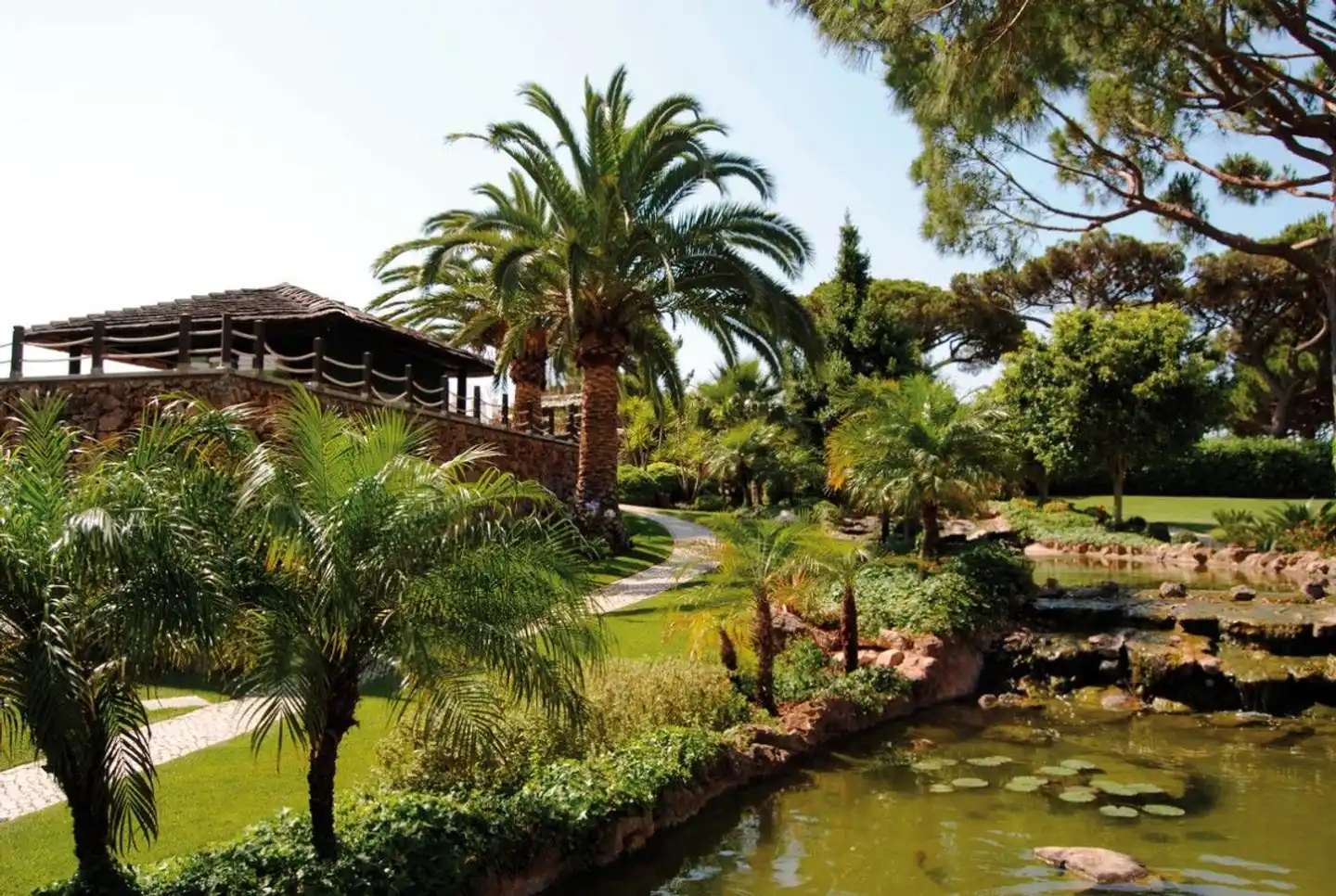 Falésia Hotel - Adults Only Garten
