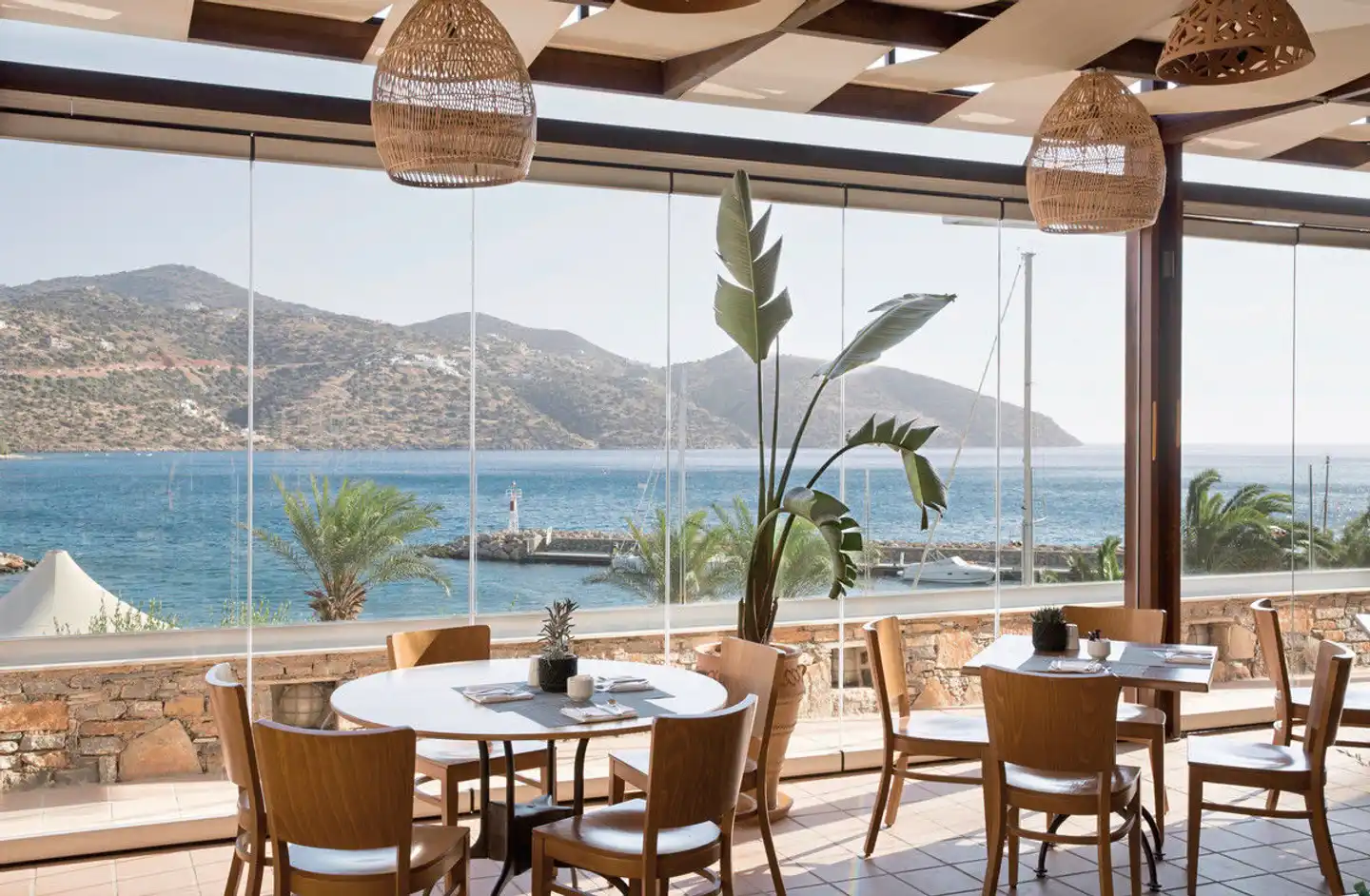 Mirabello Bay Luxury Resort Terrasse