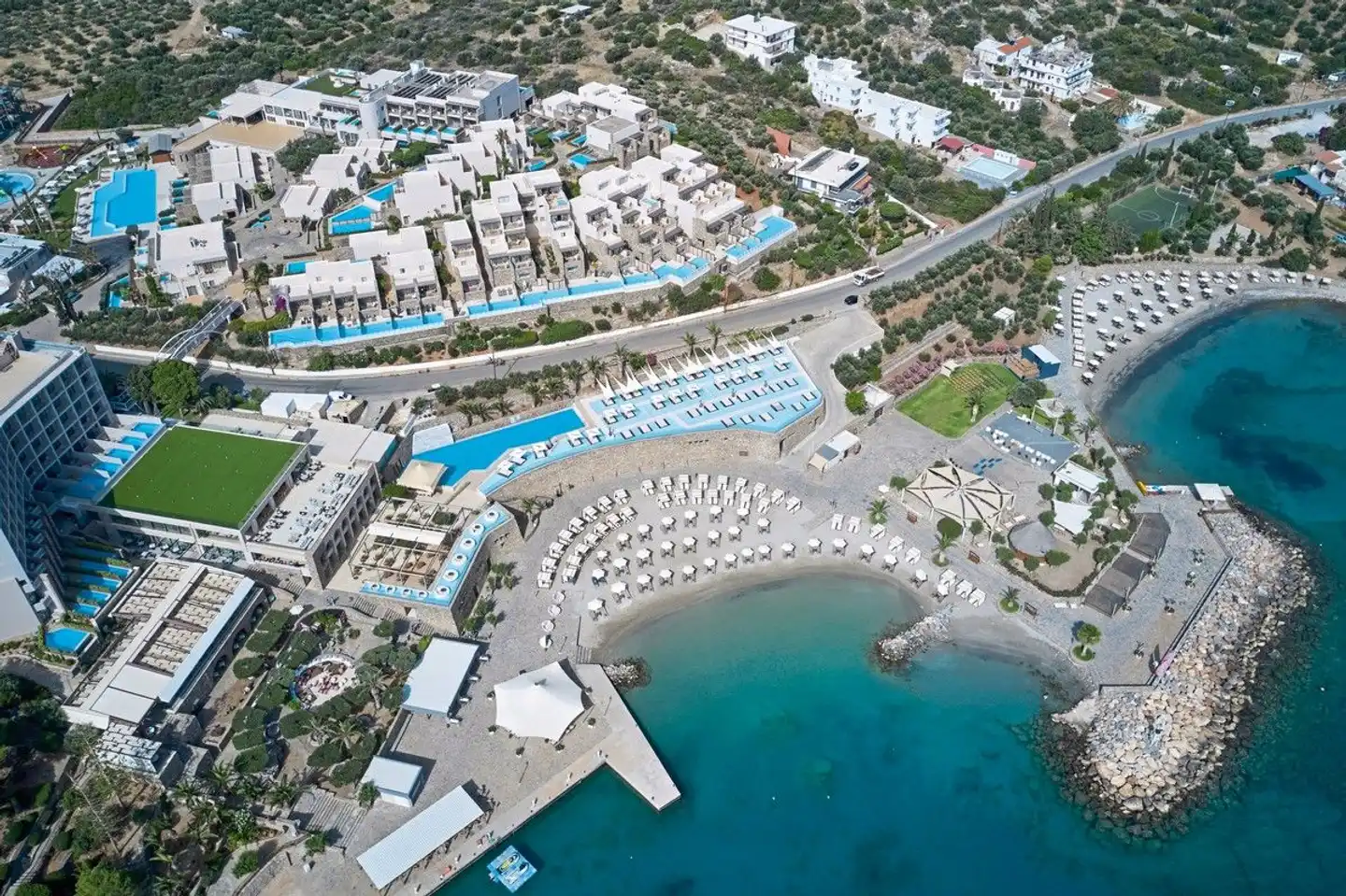 Mirabello Bay Luxury Resort Aussenansicht