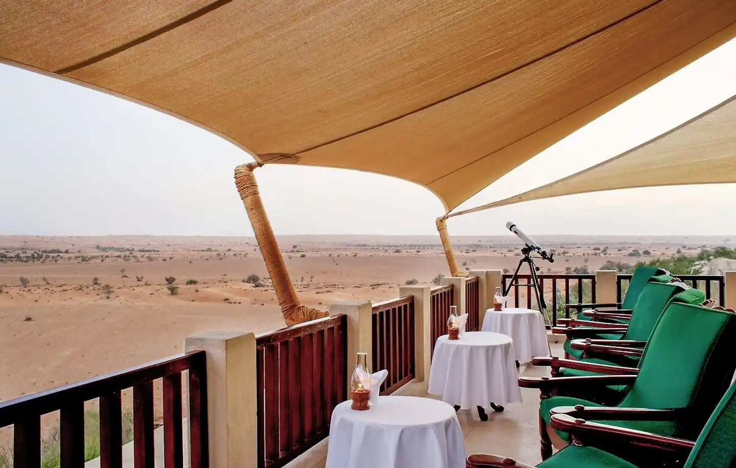 Al Maha, A Luxury Collection Desert Resort & Spa Terrasse
