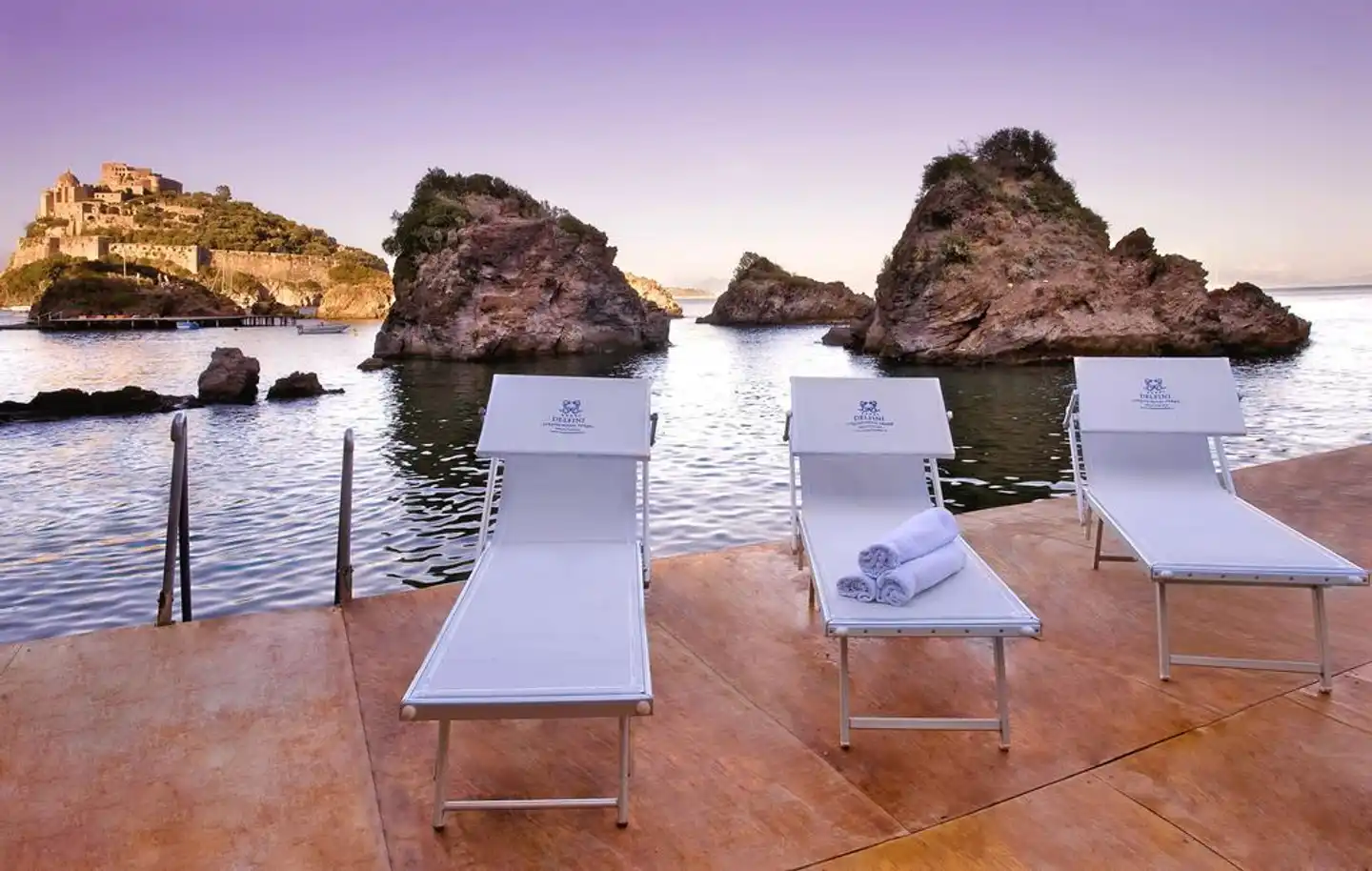Strand Hotel Delfini Terrasse