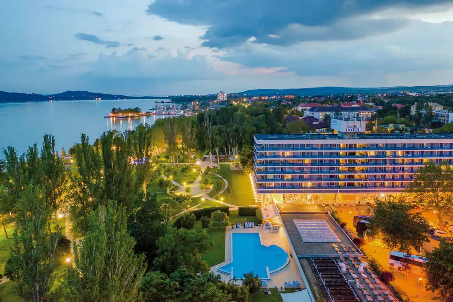 Danubius Hotel Annabella Landschaft