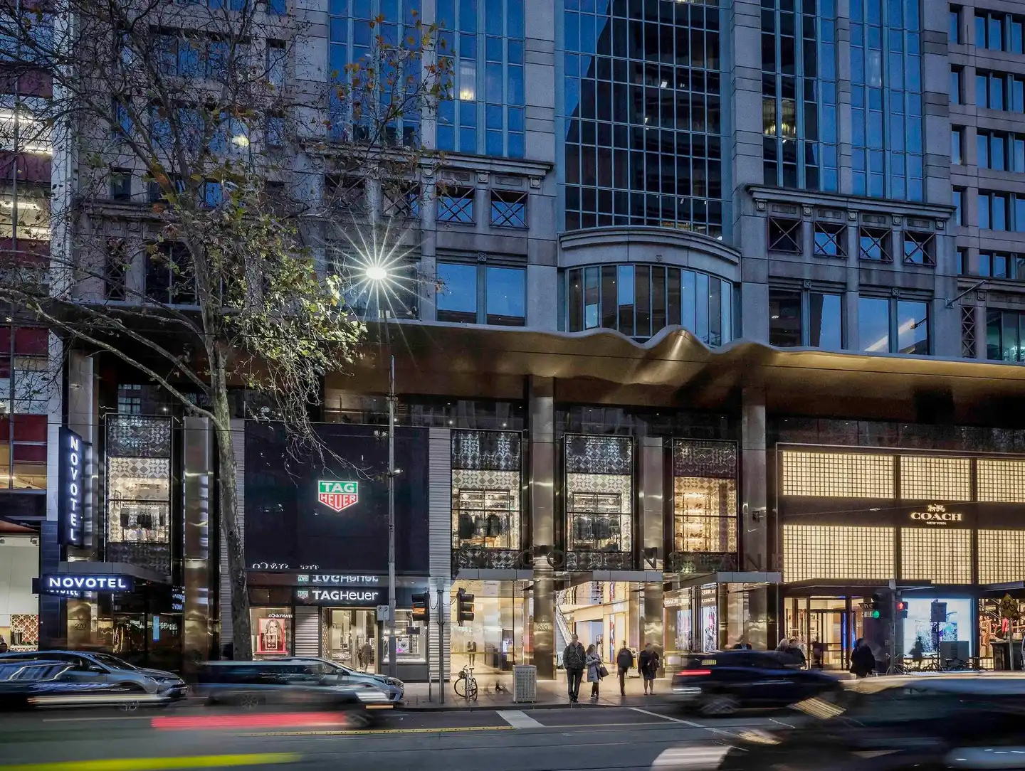 Novotel Melbourne on Collins Hotel Aussenansicht