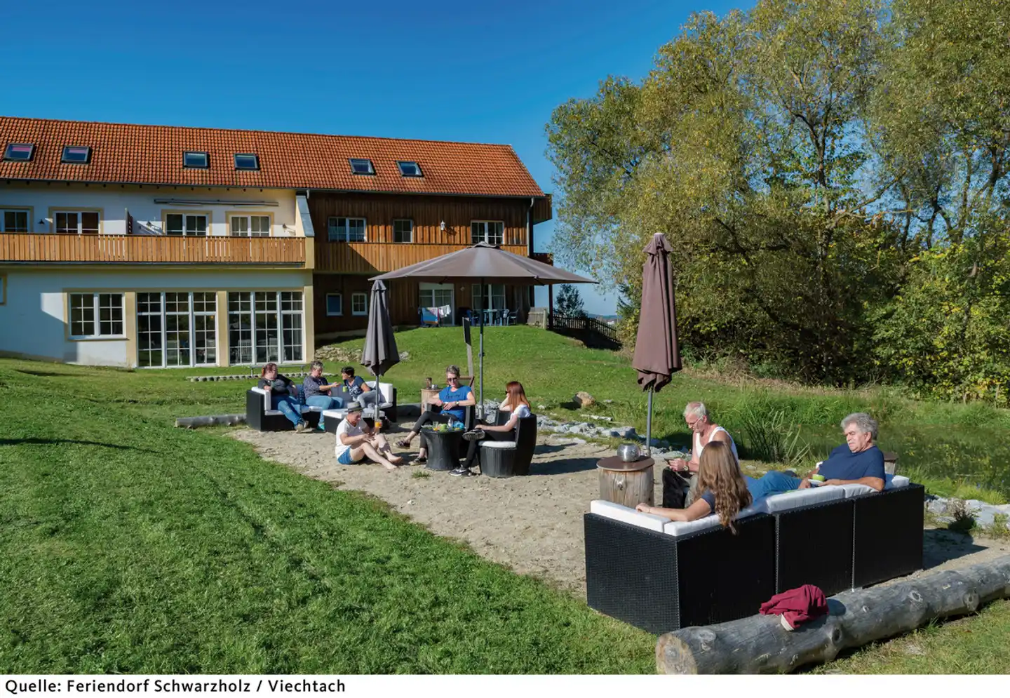 Feriendorf Schwarzholz Aussenansicht