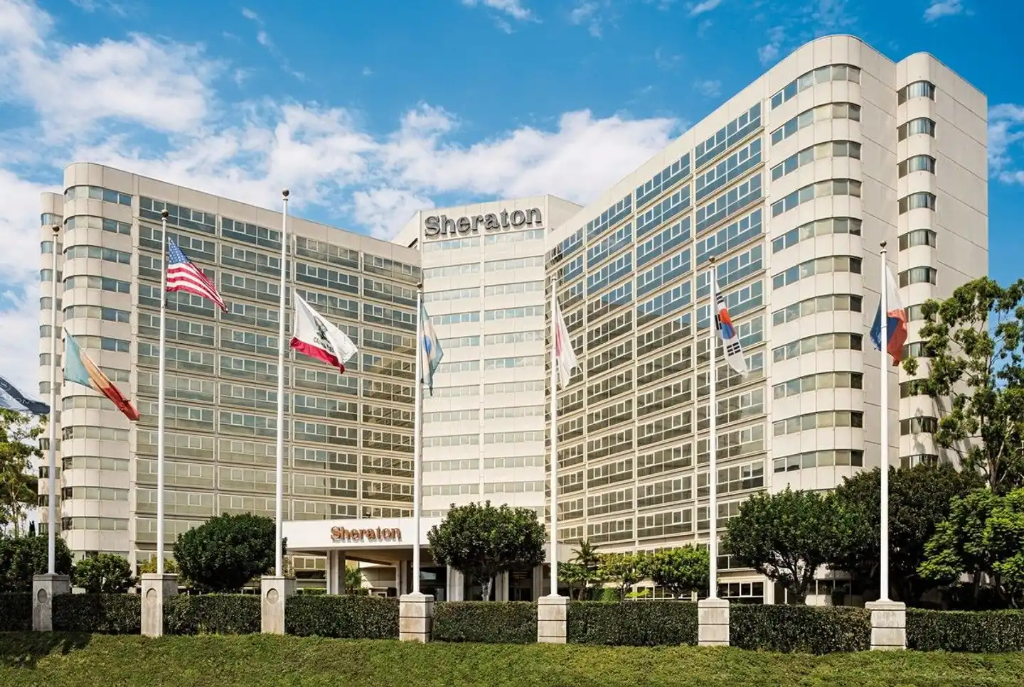 Sheraton Gateway Los Angeles Hotel Aussenansicht
