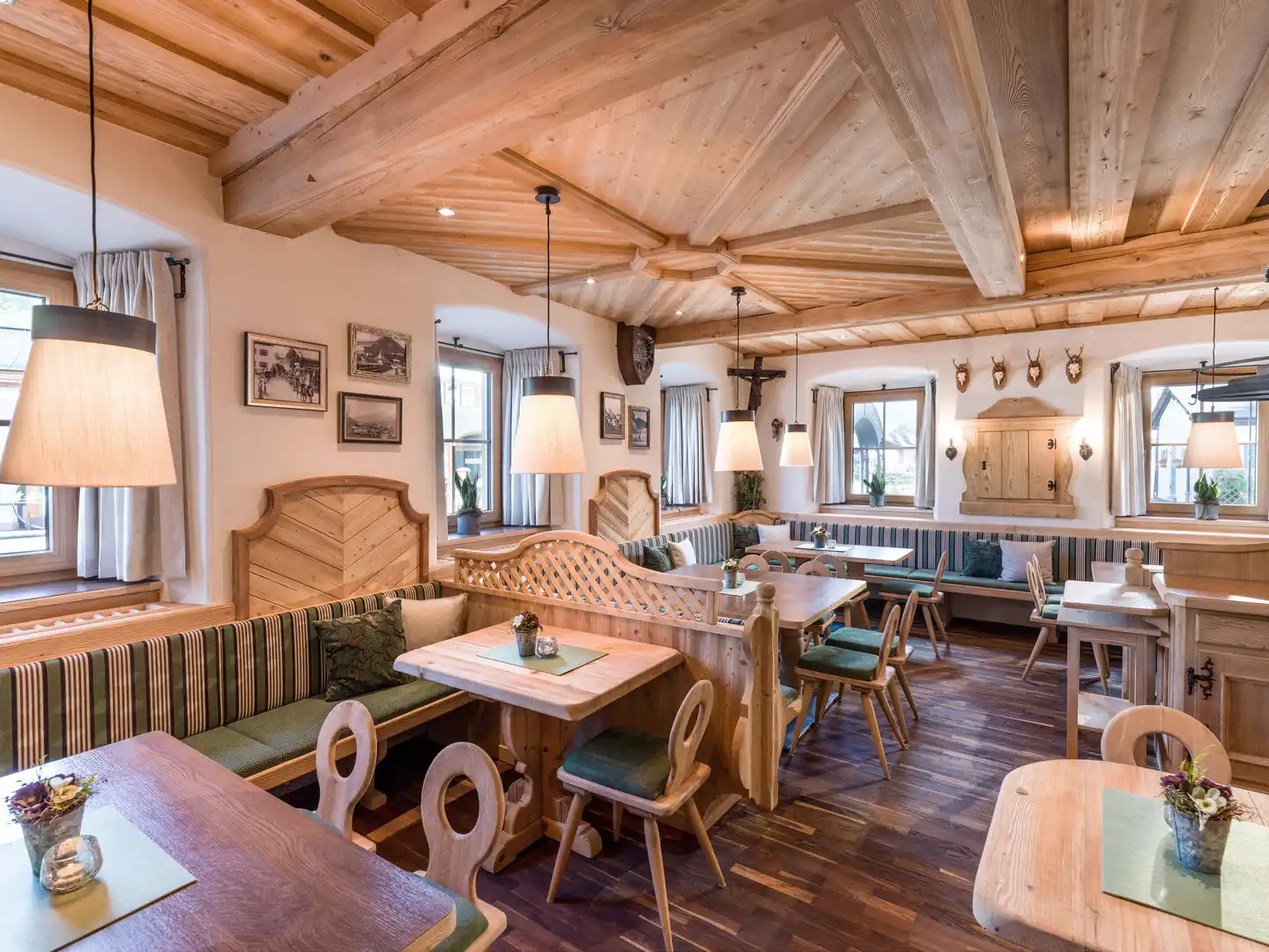 Alpen Glück Hotel Unterm Rain Restaurant
