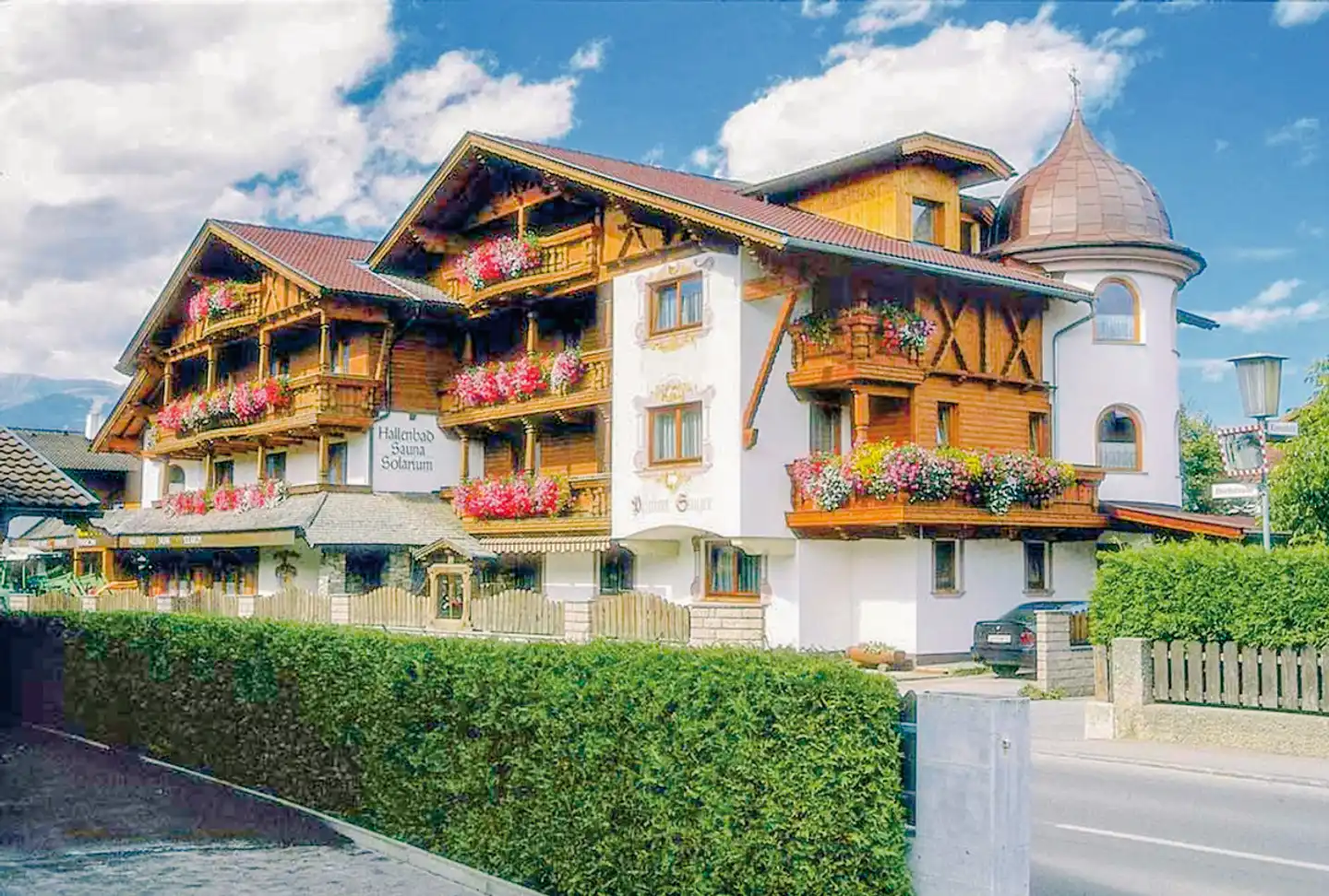 Sportpension Singer Aussenansicht