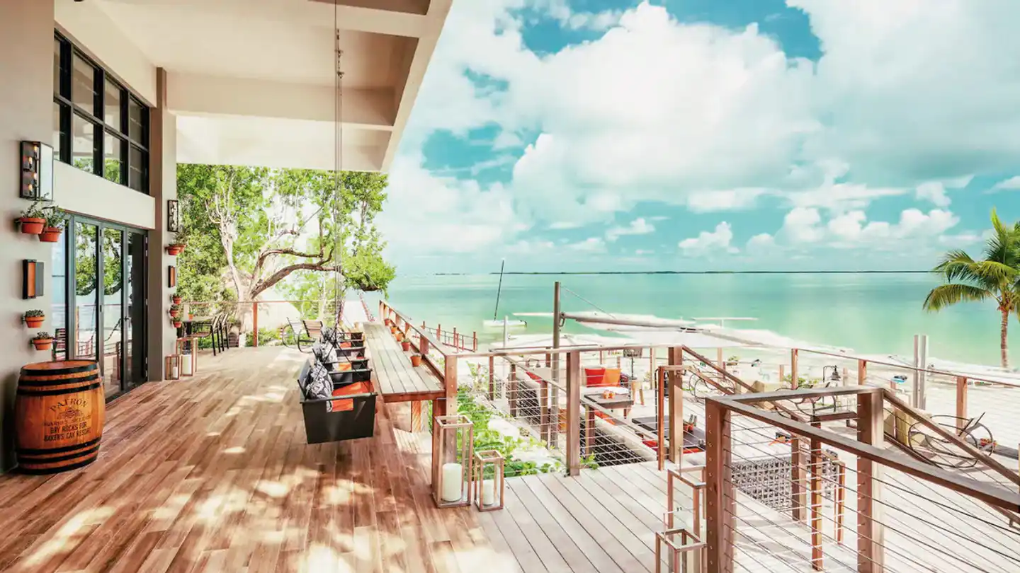 Bakers Cay Resort Key Largo Terrasse