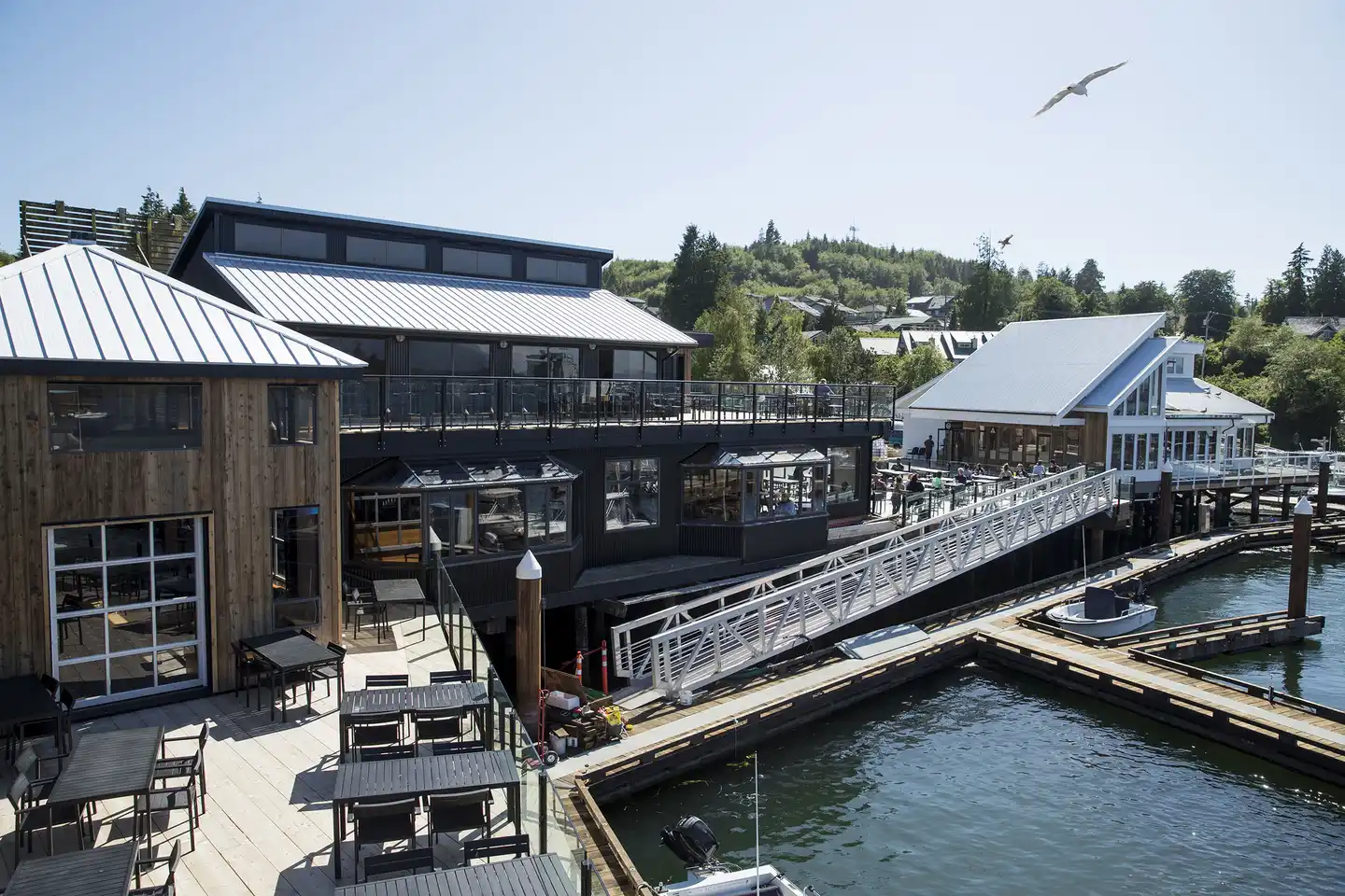 Tofino Resort & Marina Aussenansicht