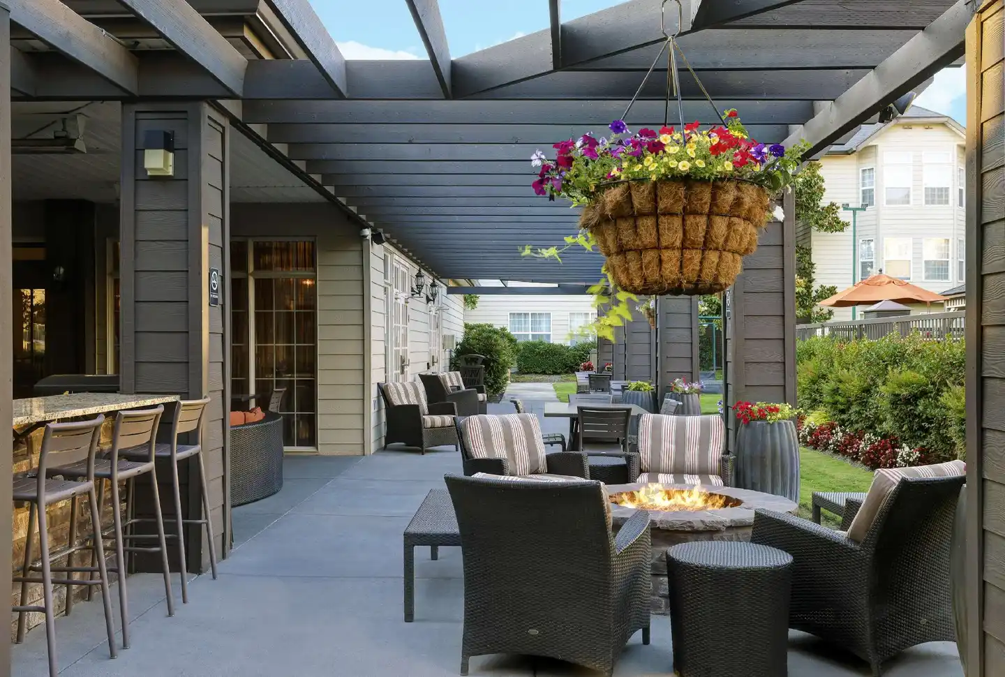 Homewood Suites by Hilton Vancouver-Portland Terrasse