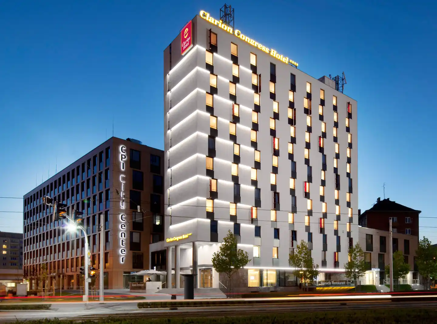 Clarion Congress Hotel Olomouc Aussenansicht