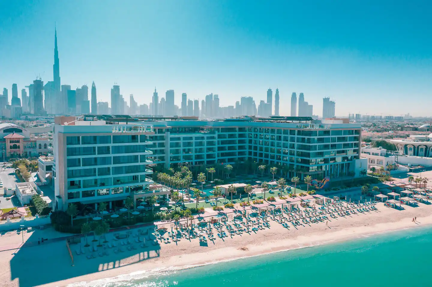 Mandarin Oriental Jumeirah, Dubai Aussenansicht