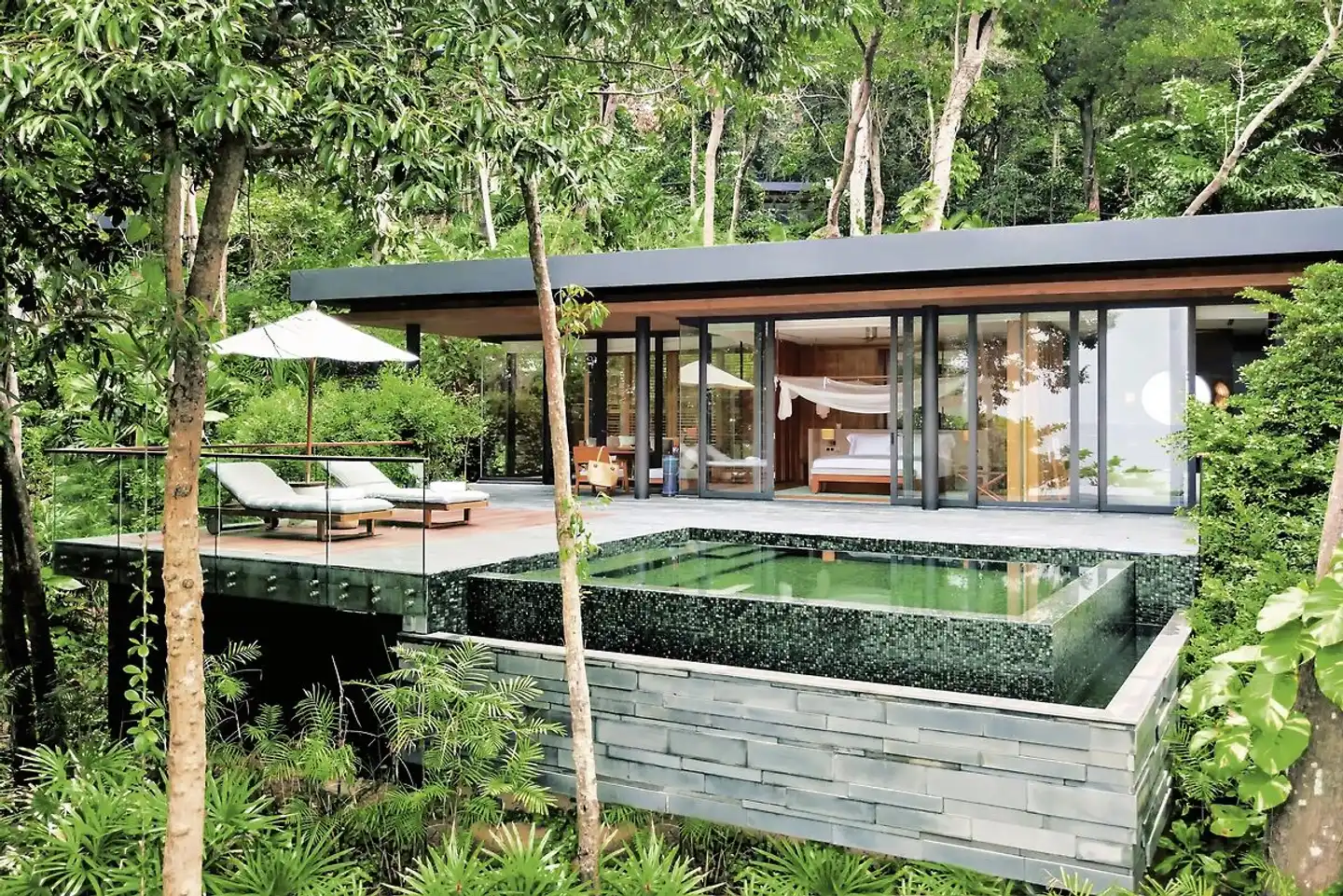 Six Senses Krabey Island Garten