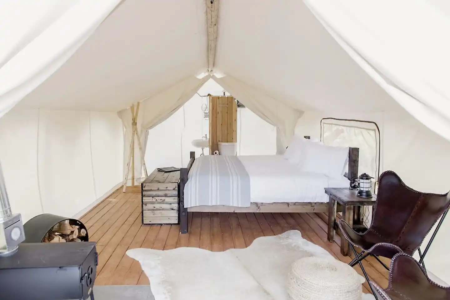 Under Canvas Great Smoky Mountains Wohnbeispiel