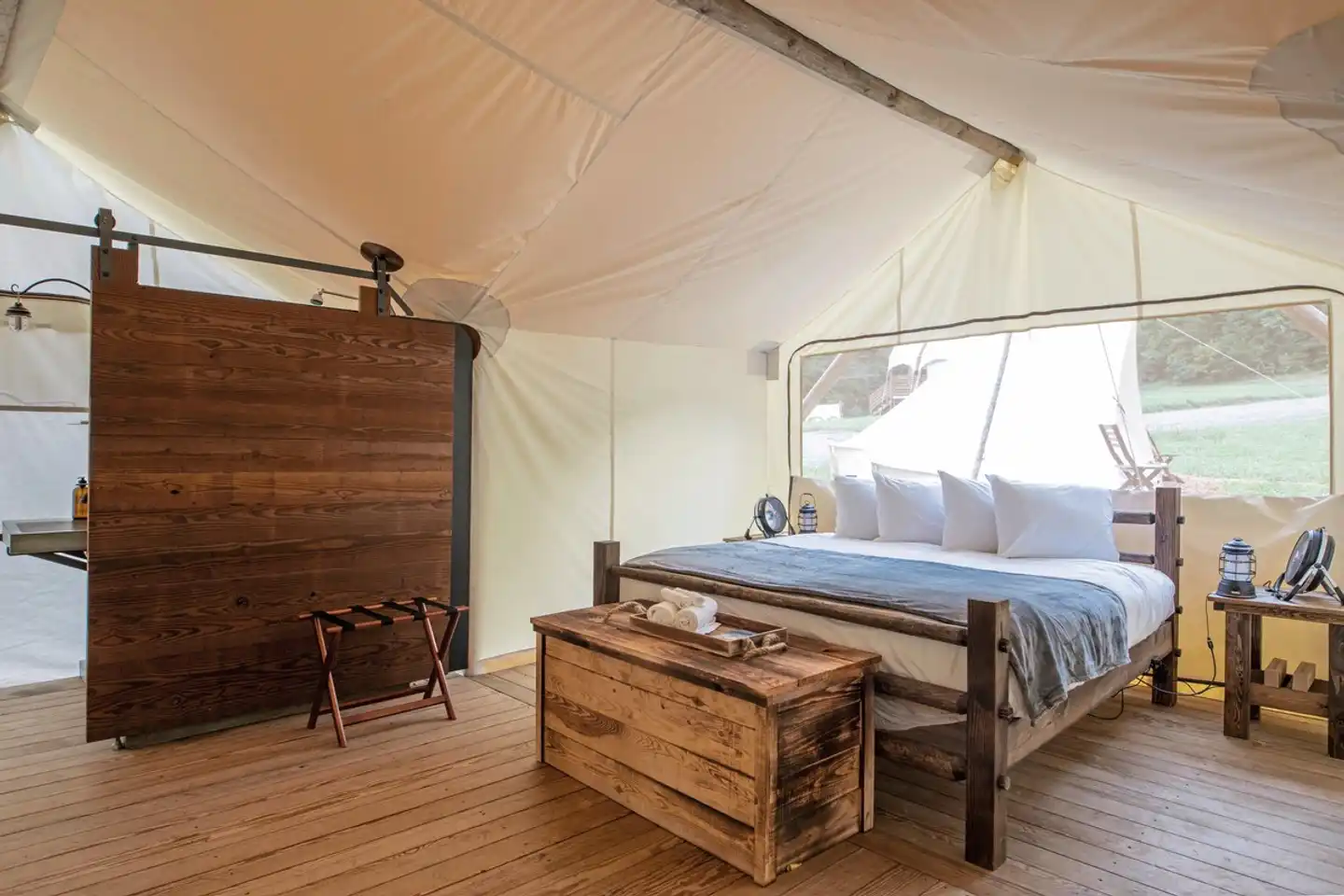 Under Canvas Great Smoky Mountains Wohnbeispiel
