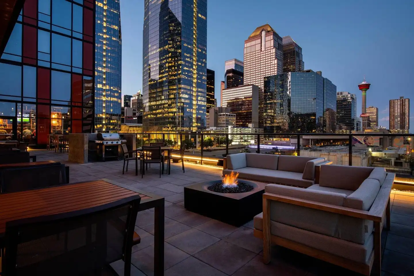 Residence Inn by Marriott Calgary Downtown/Beltline District Terrasse