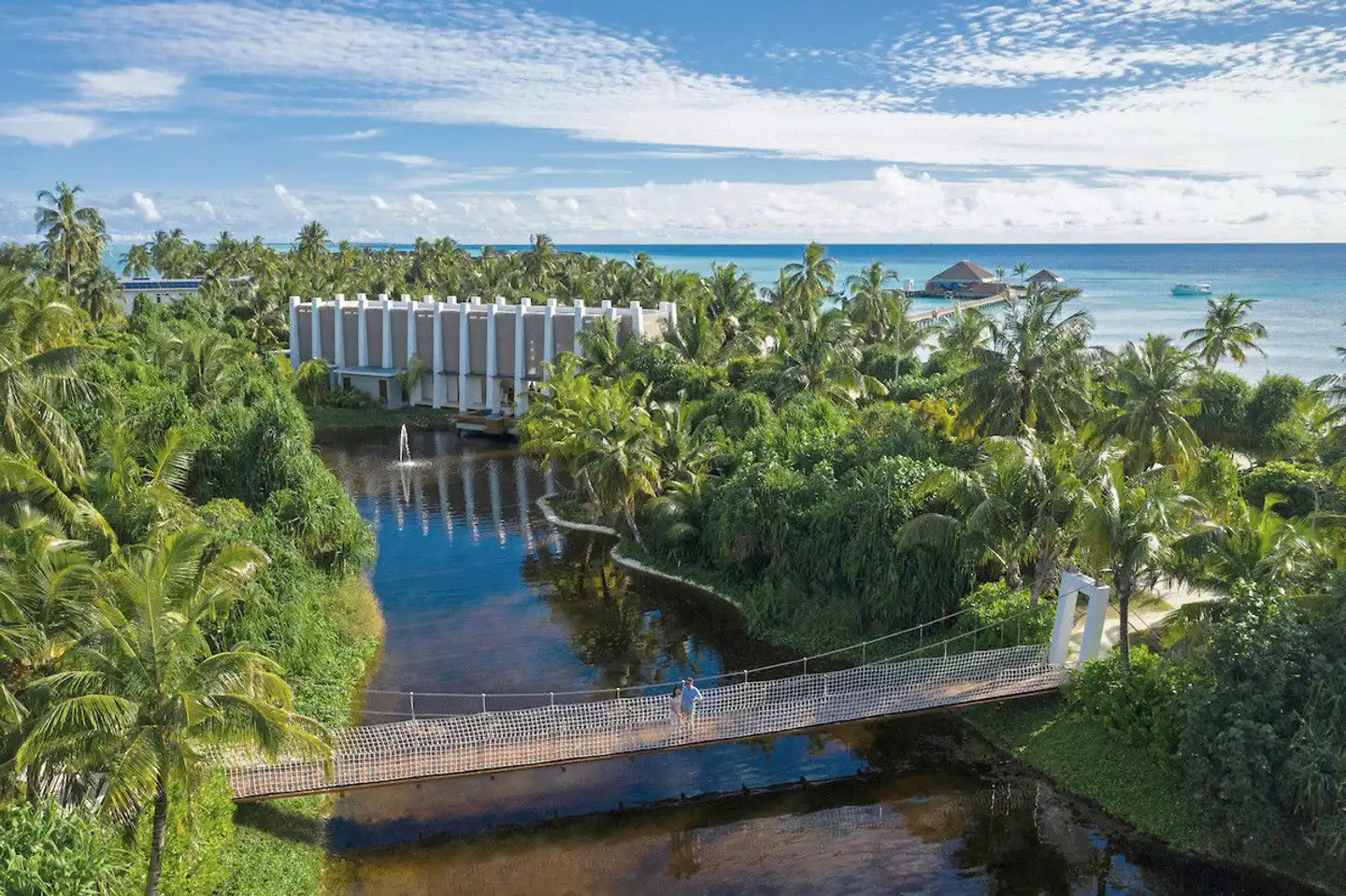Pullmann Maldives Maamutaa Resort Landschaft