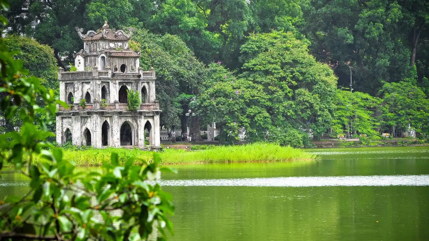 Marigold Hotel Hanoi Garten