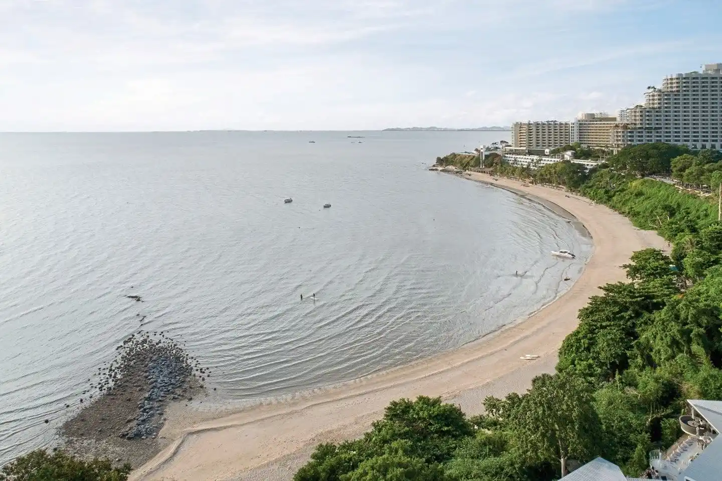 Cross Pattaya Pratamnak Landschaft