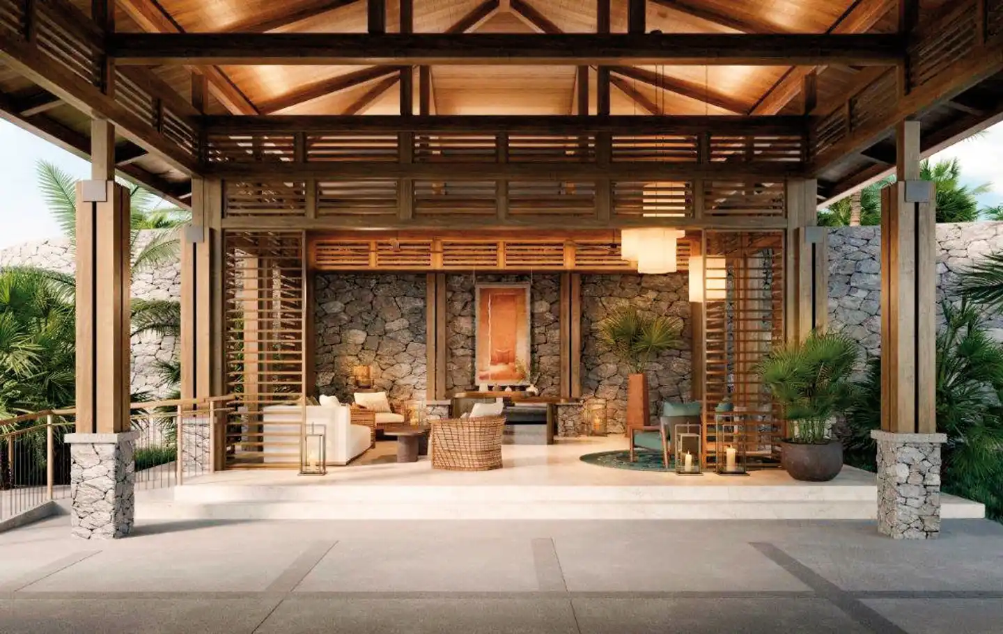 Mango House Seychelles Lobby