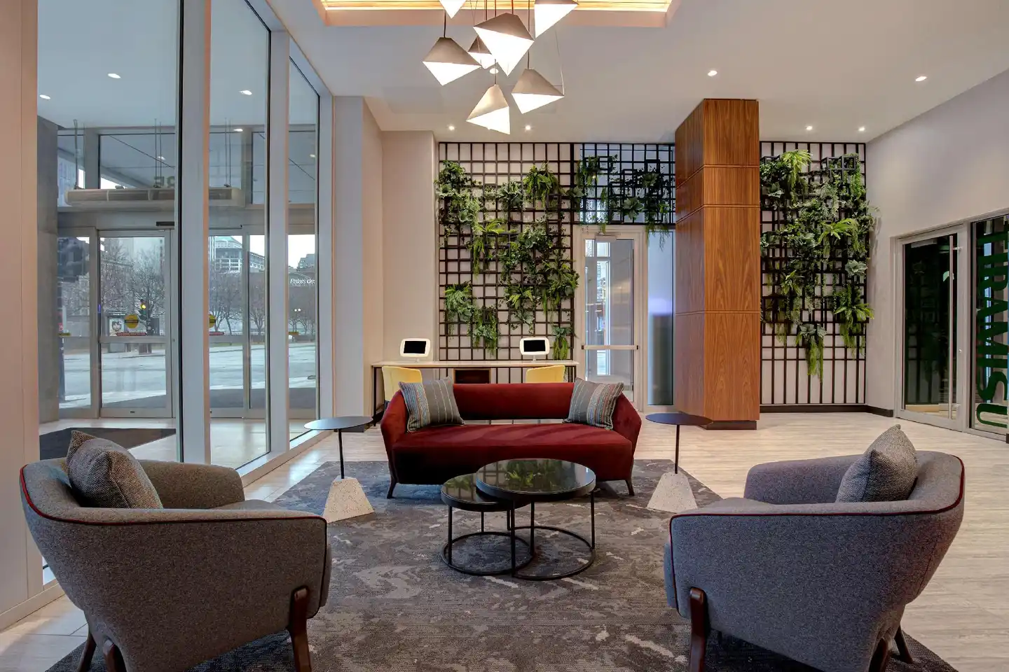 Hampton Inn by Hilton Montreal Downtown Lobby