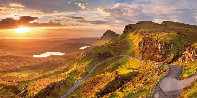 Schottische Highlights Landschaft