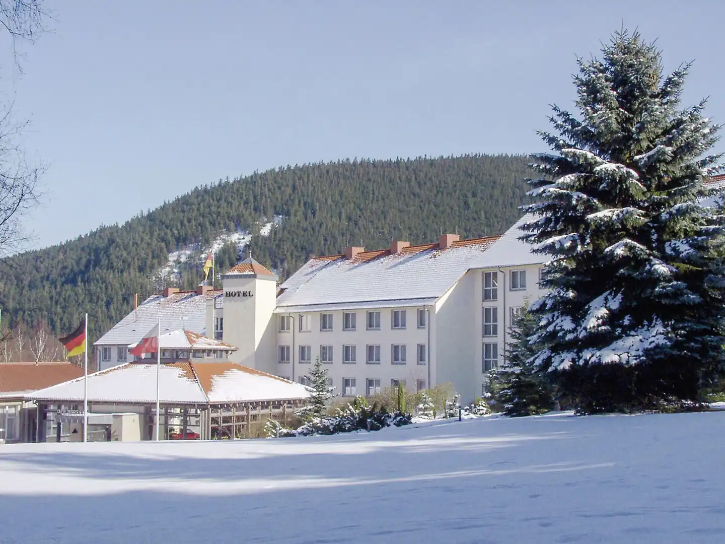 Waldhotel Berghof Aussenansicht