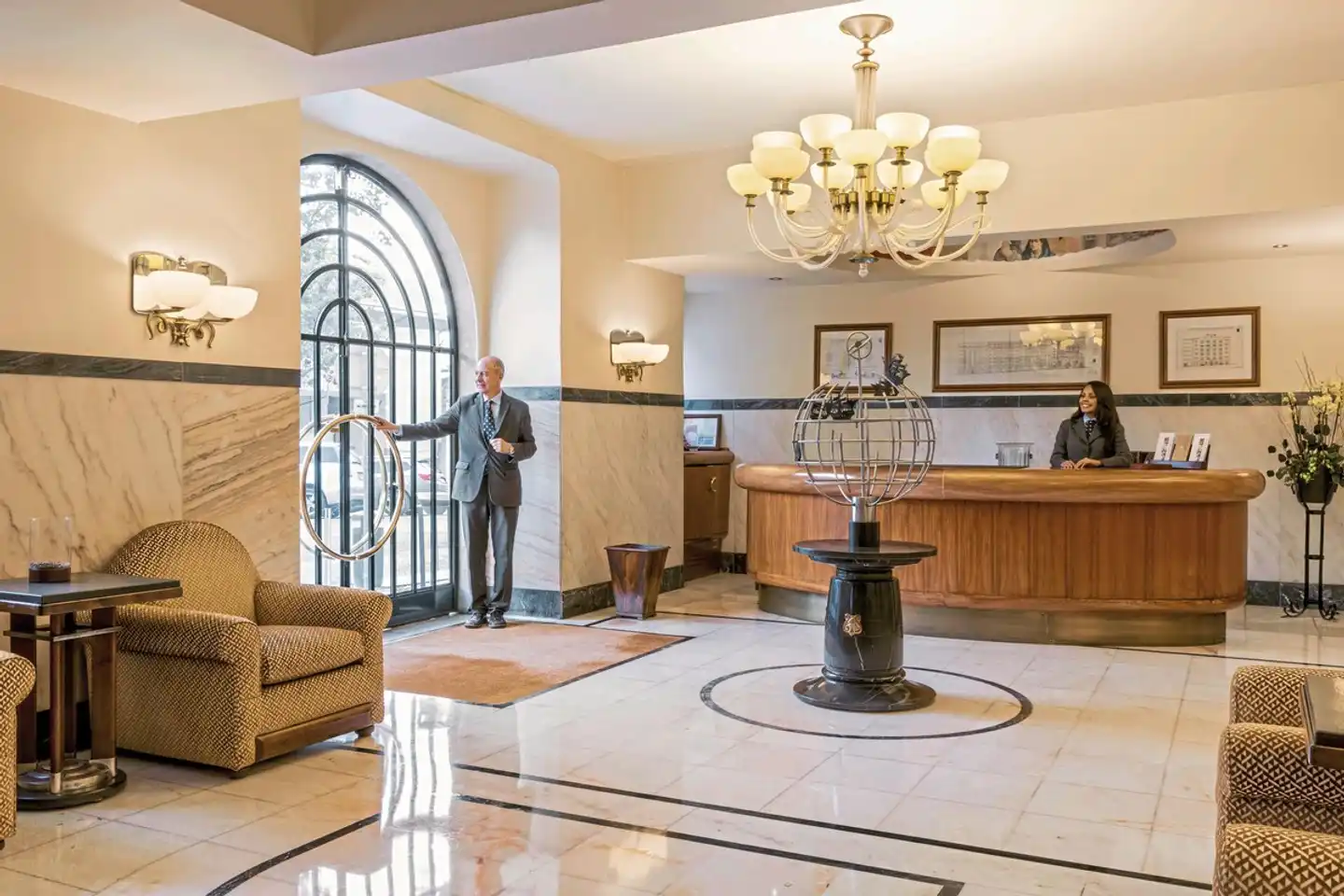 Hotel Britania Art Deco Lobby