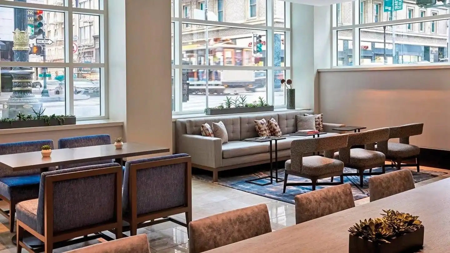 San Francisco Marriott Union Square Lobby