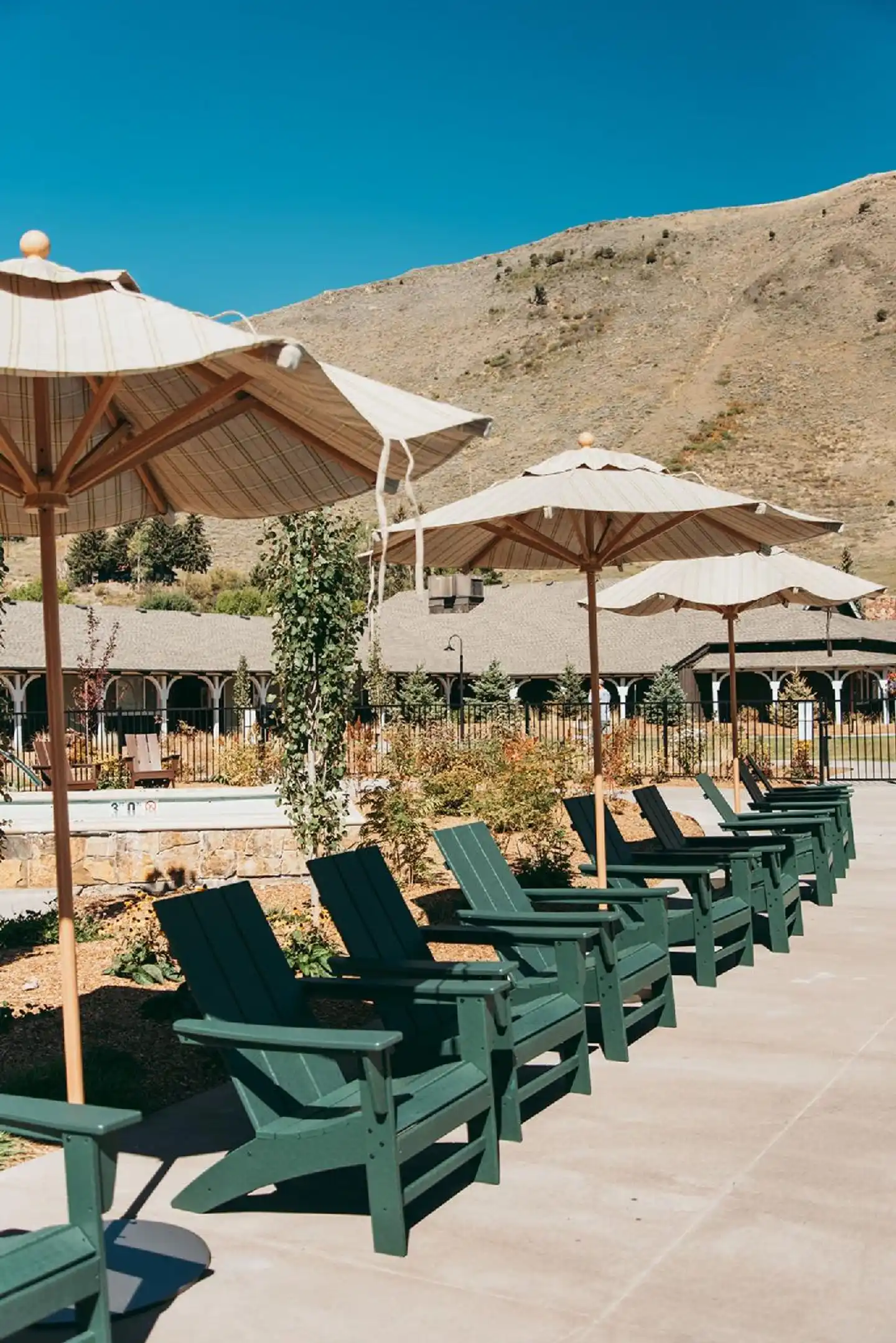 Virginian Lodge Terrasse
