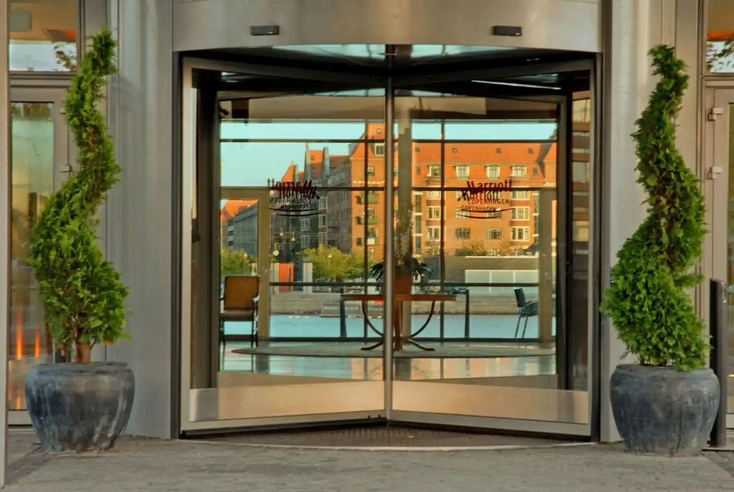Copenhagen Marriott Hotel Terrasse