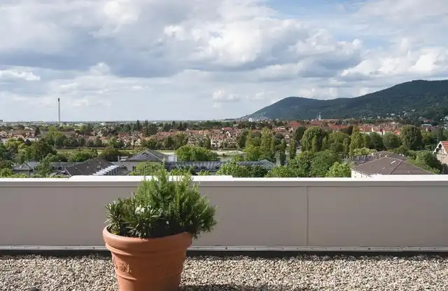 Leonardo Hotel Heidelberg City Center Terrasse