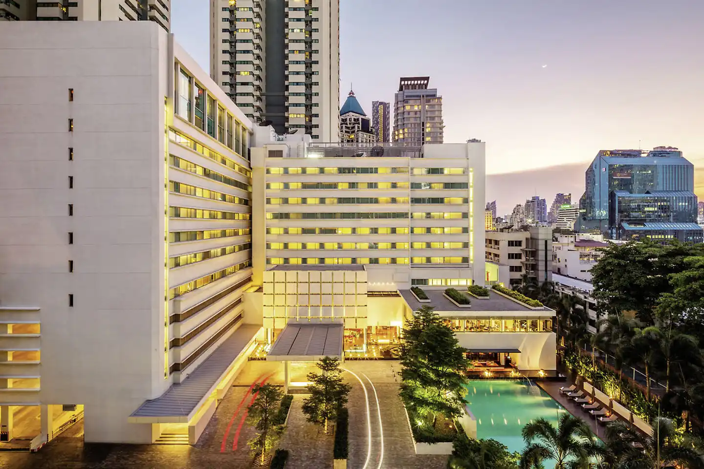 COMO Metropolitan Bangkok Aussenansicht