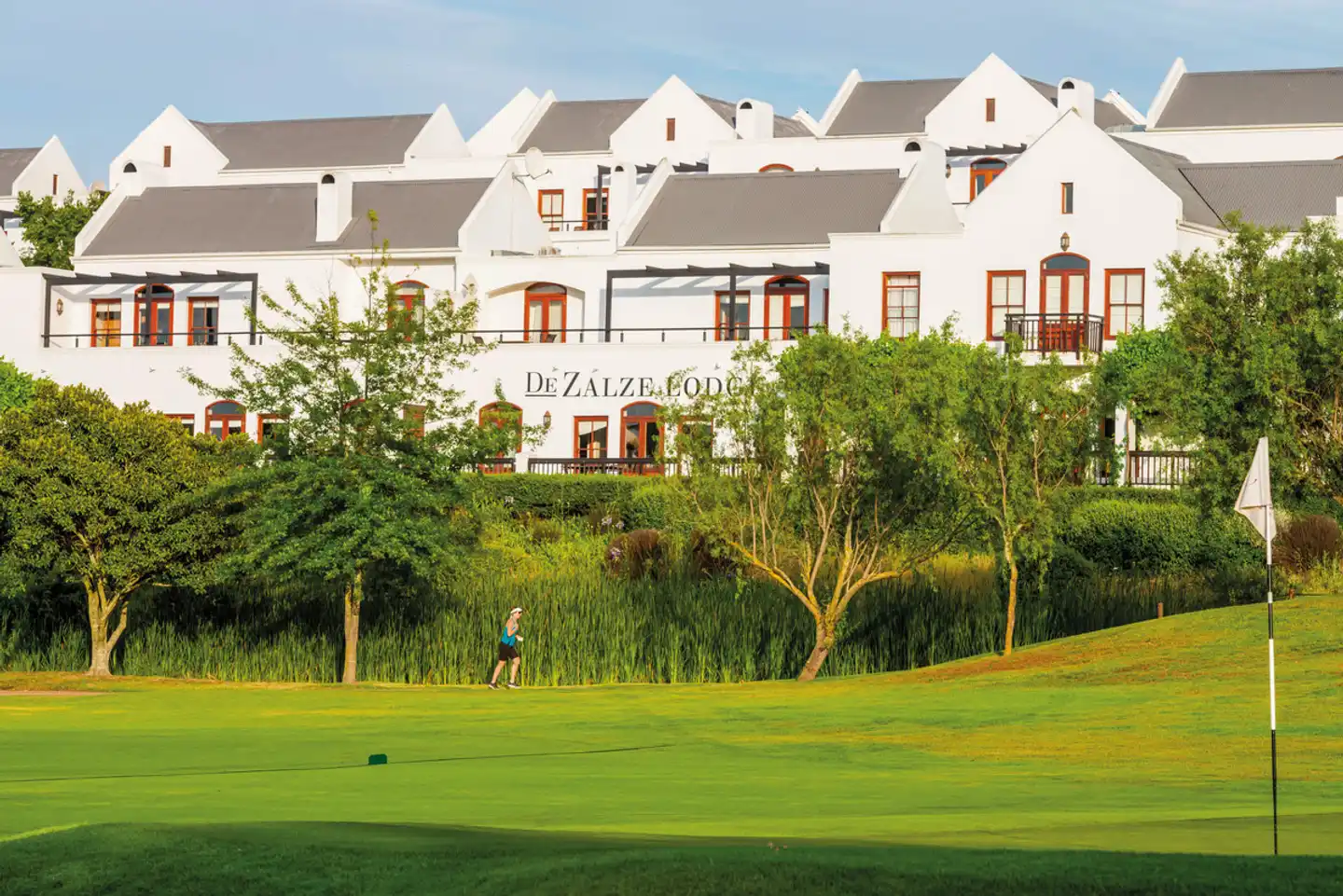 De Zalze Lodge Aussenansicht