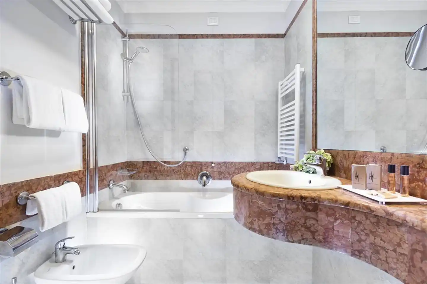 Hotel Milton Roma Badezimmer
