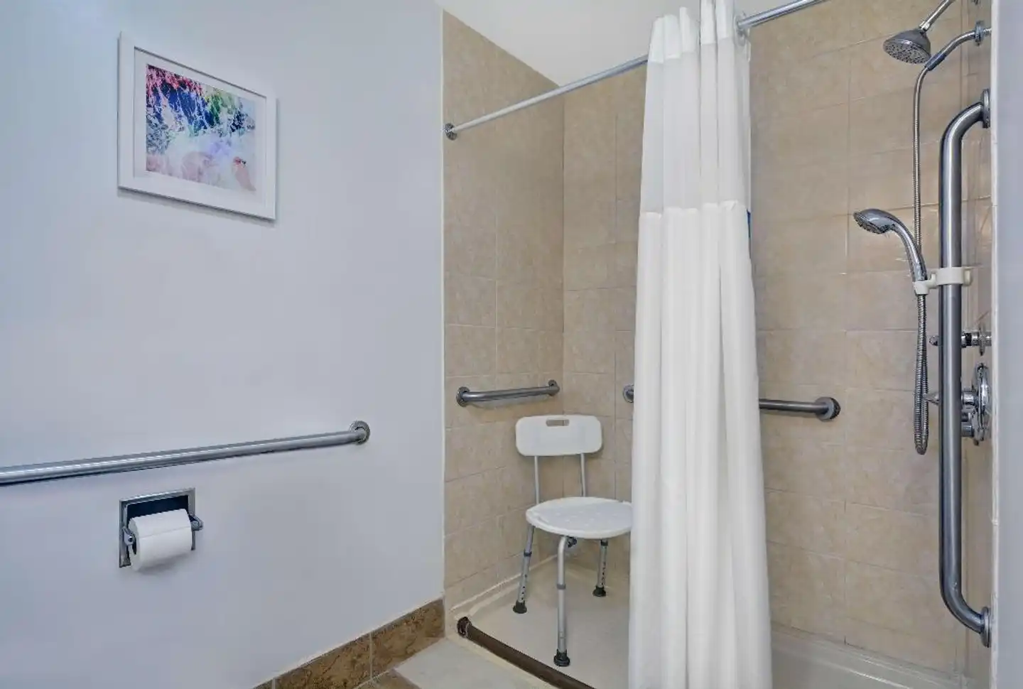 Hampton Inn Panama City Beach Badezimmer