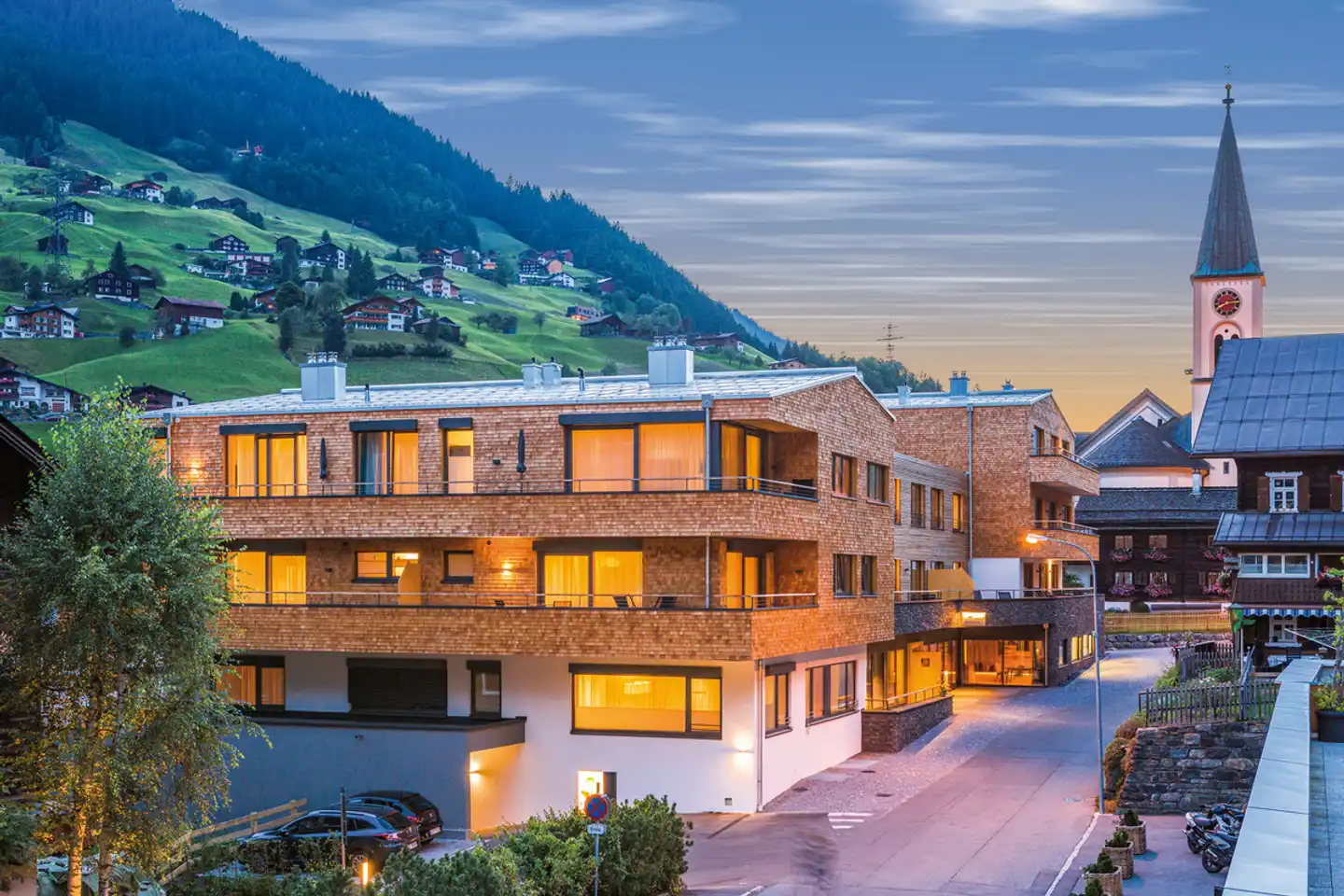Sporthotel Silvretta Montafon Aussenansicht