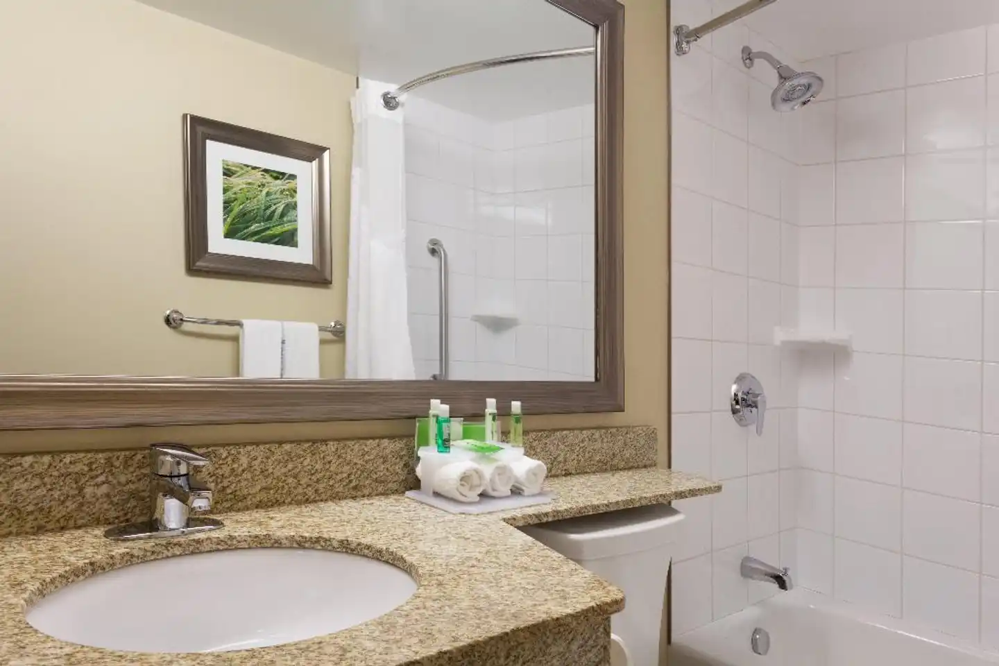 Holiday Inn Express & Suites Fredericton Badezimmer