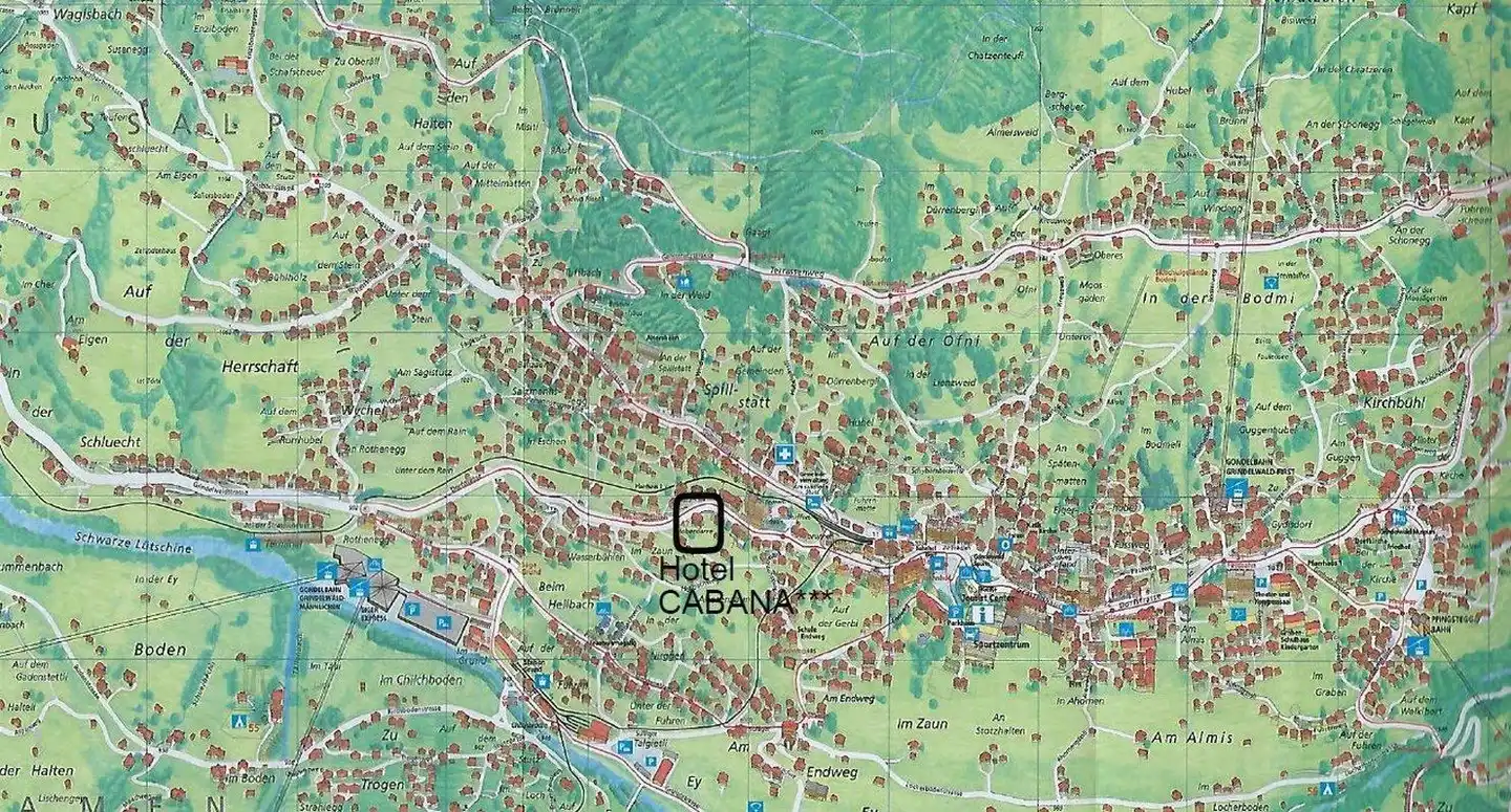 Cabana Landkarte