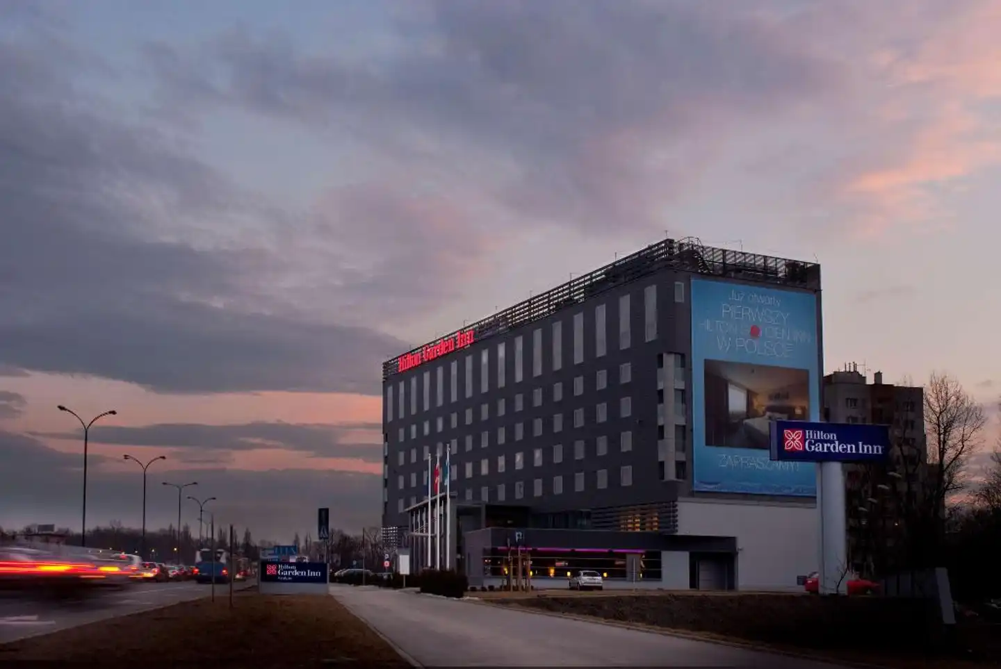 Hilton Garden Inn Krakow Aussenansicht