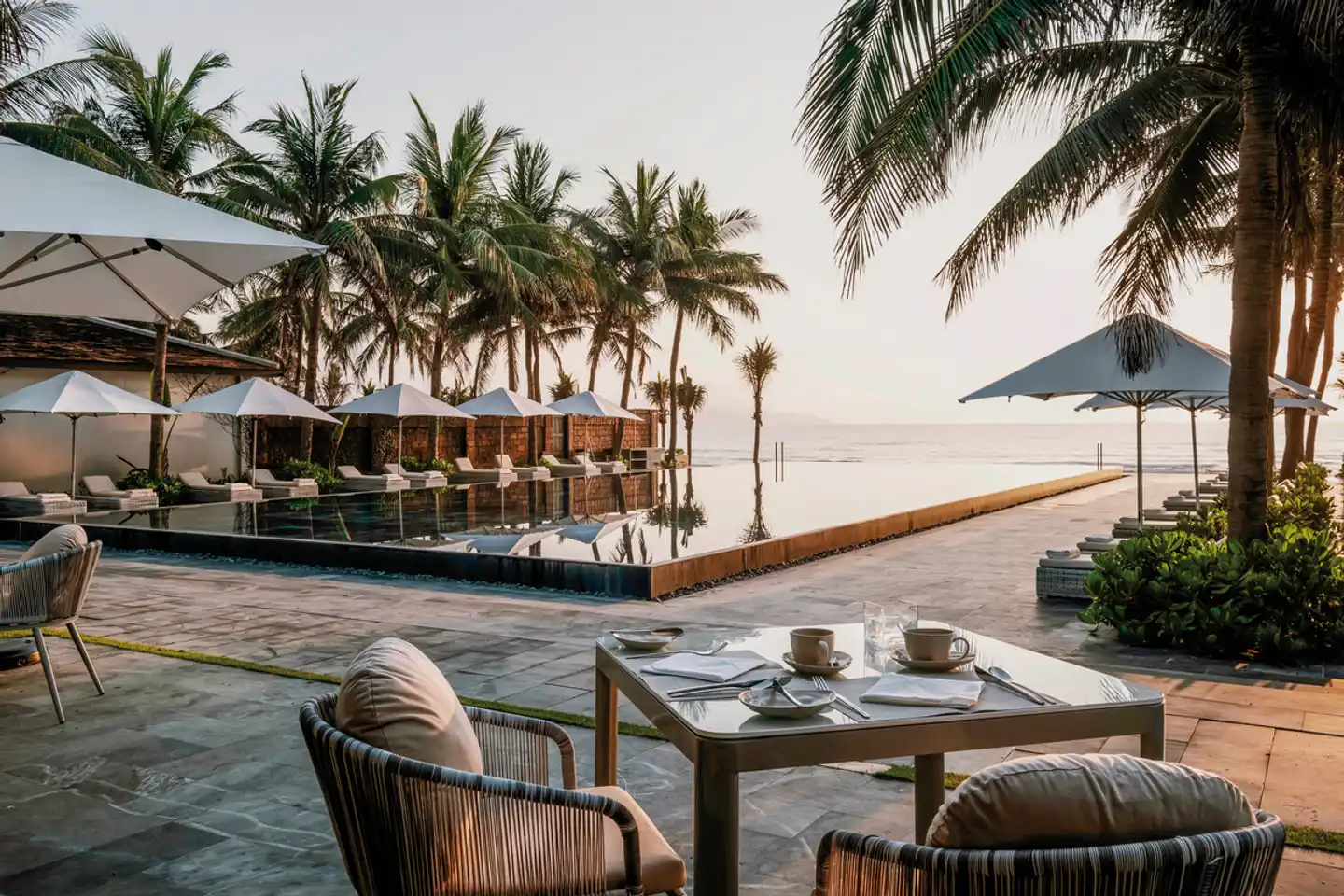 Tia Wellness Resort Terrasse