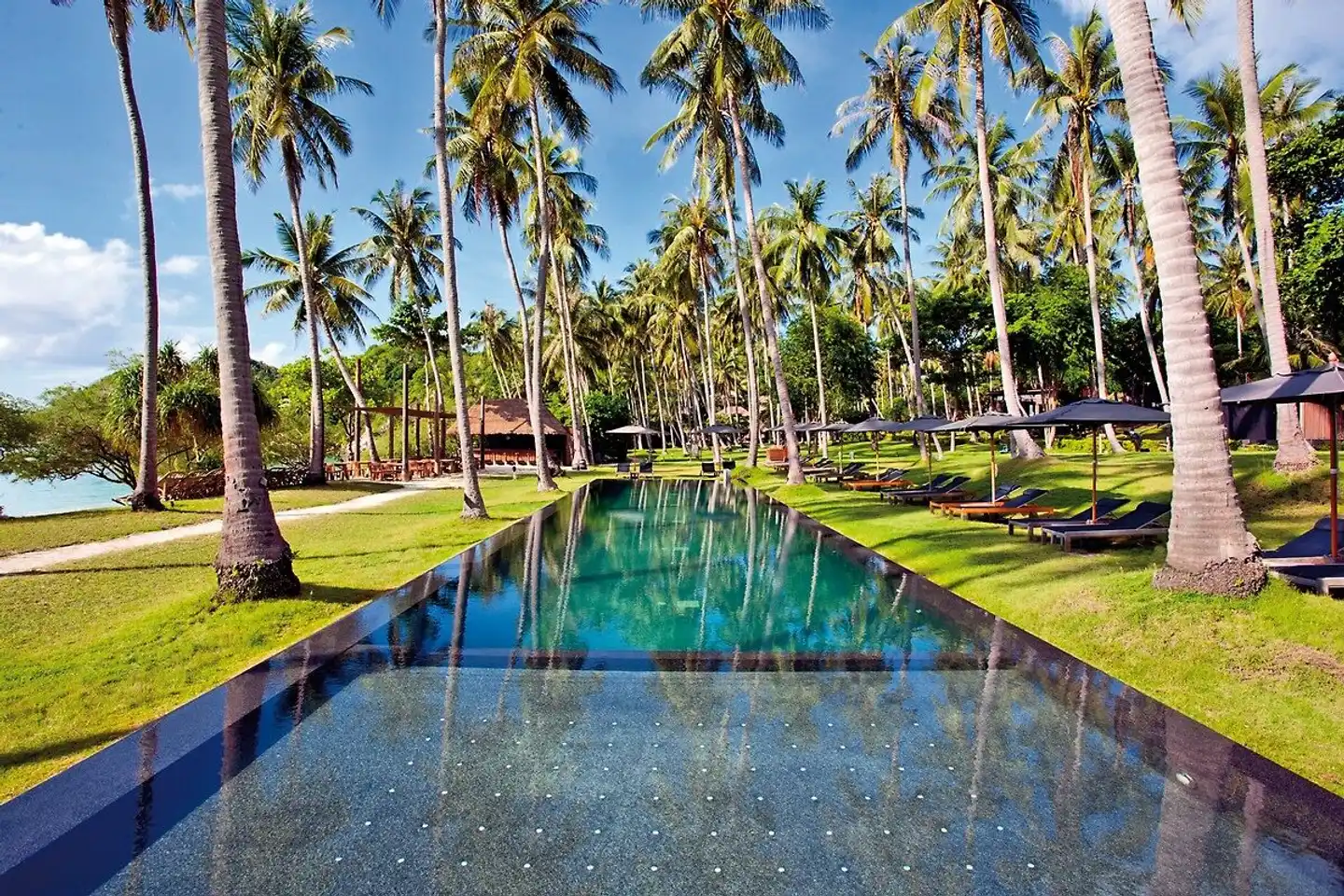 The Haad Tien Beach Resort Garten