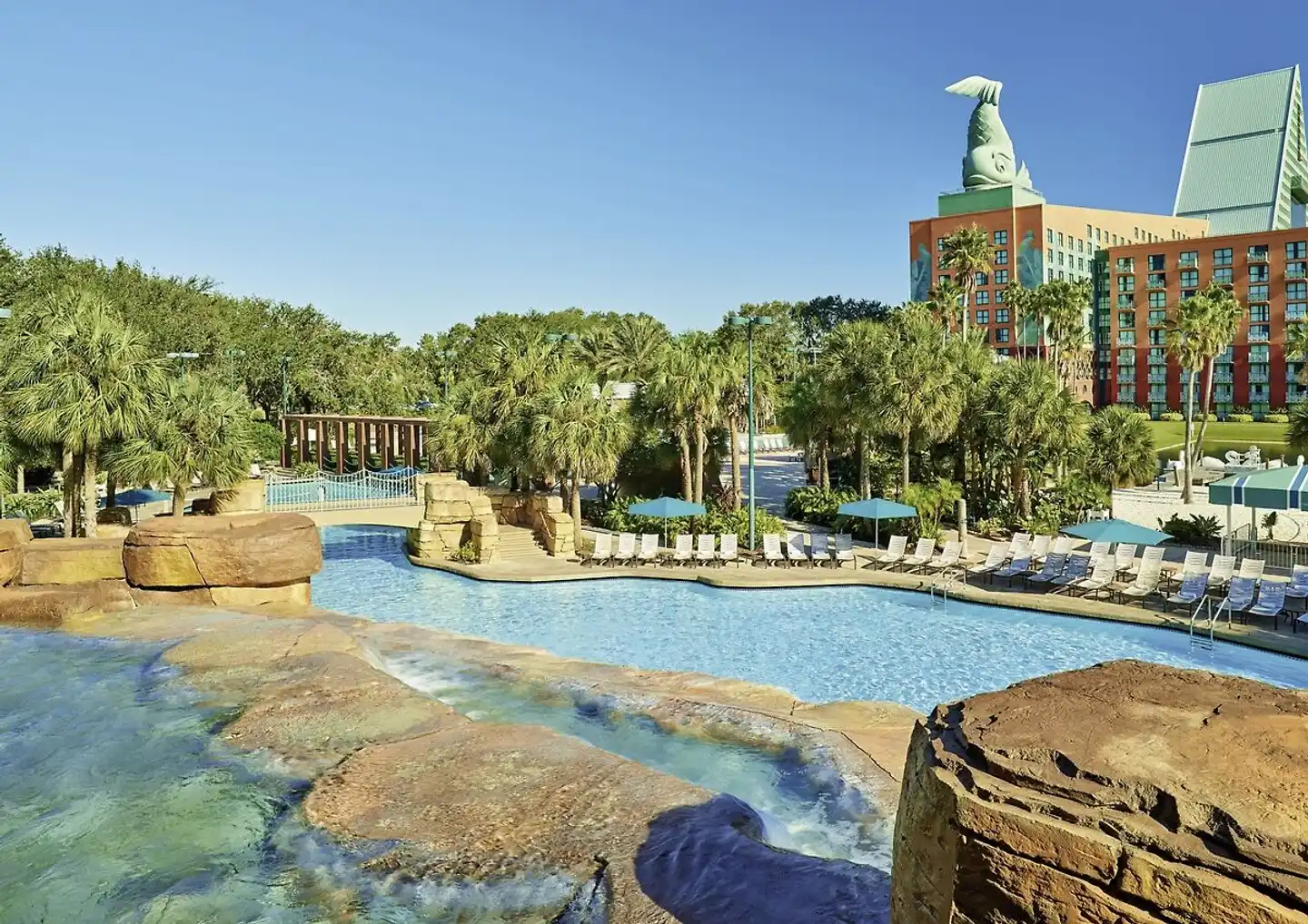 Walt Disney World Swan Pool