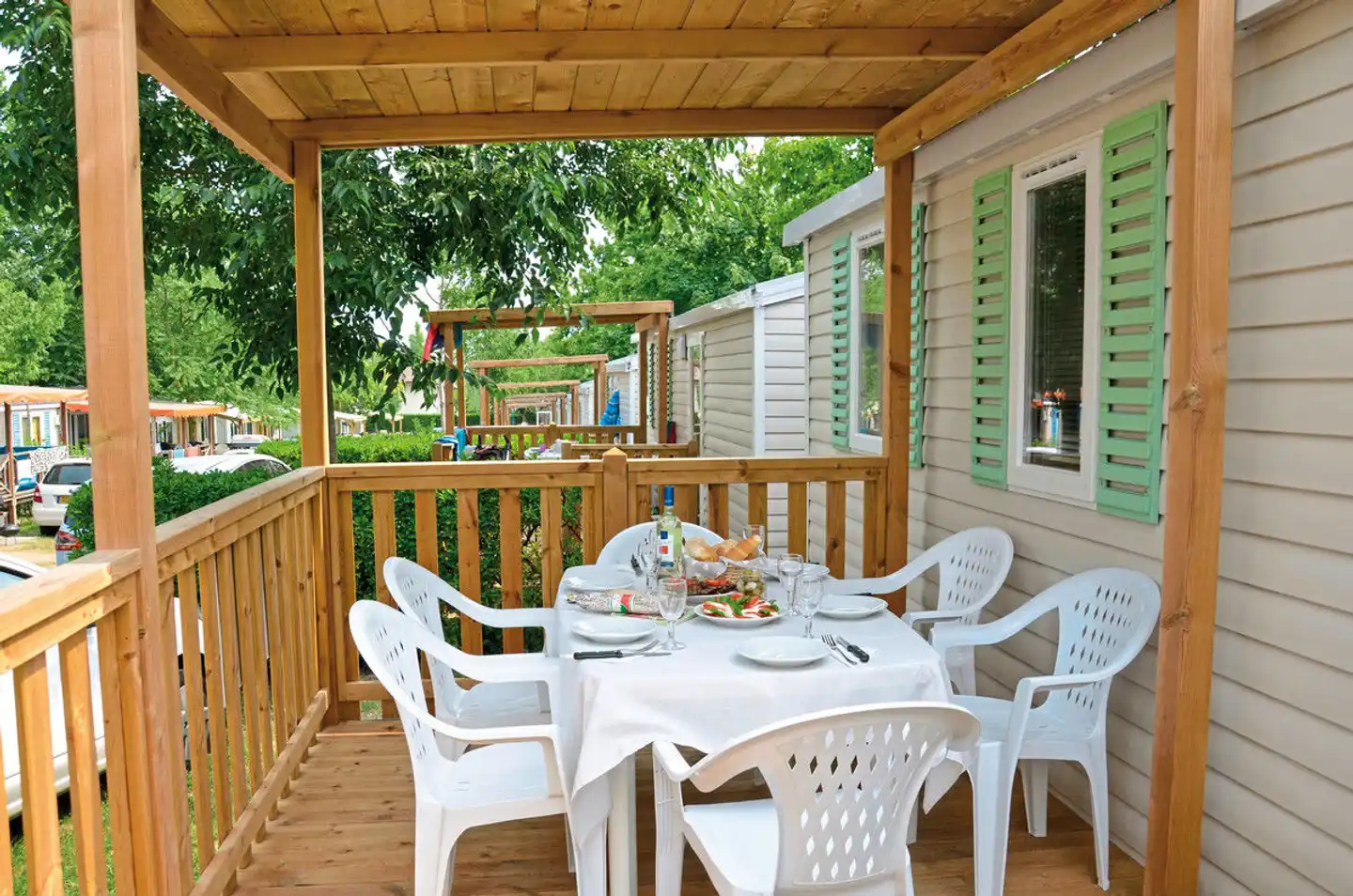 Camping Iscrixedda (by Happy Camp) Terrasse