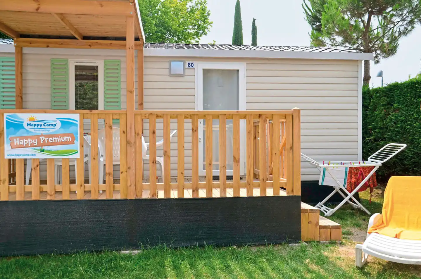 Camping Iscrixedda (by Happy Camp) Garten