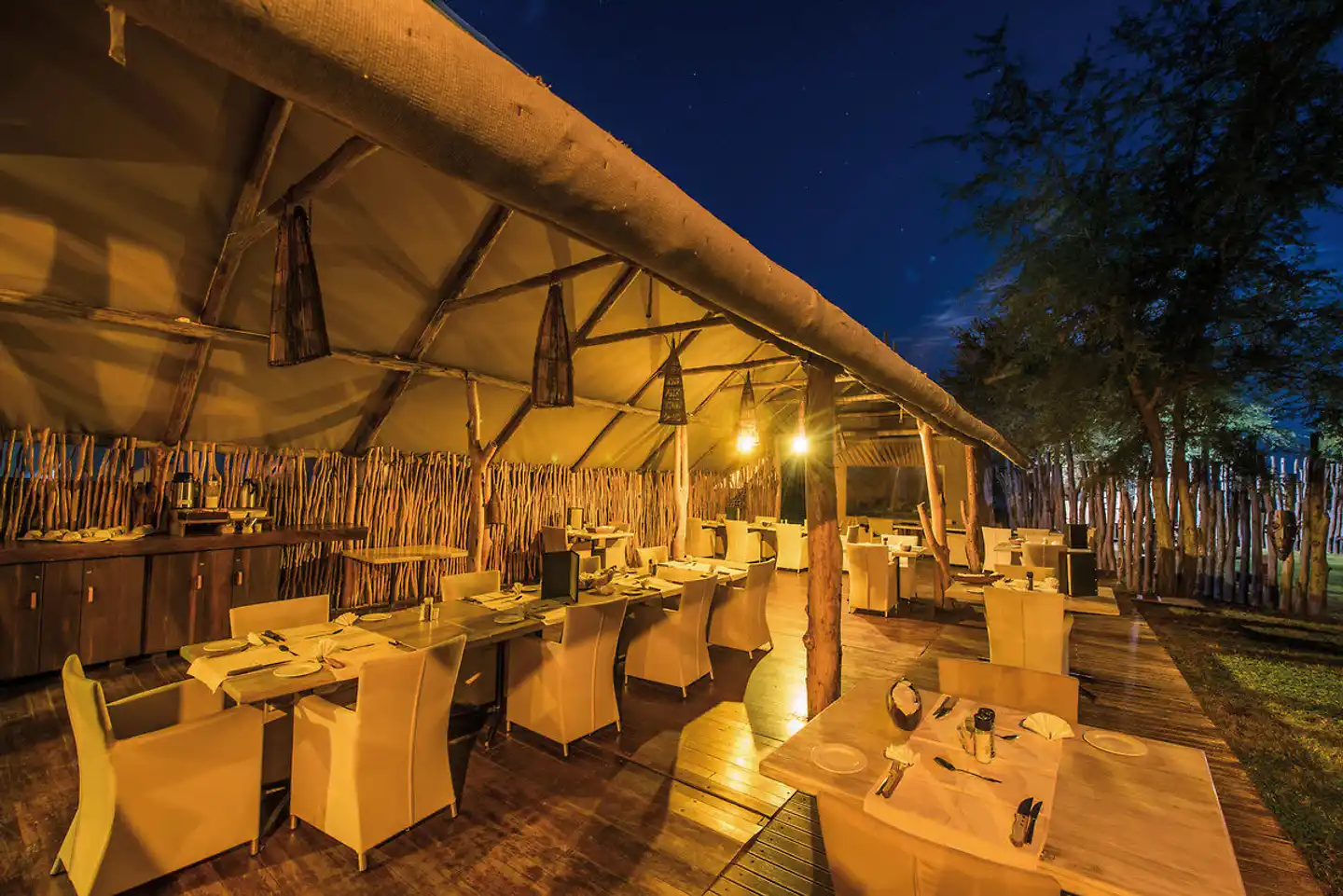 Chobe River Camp Terrasse