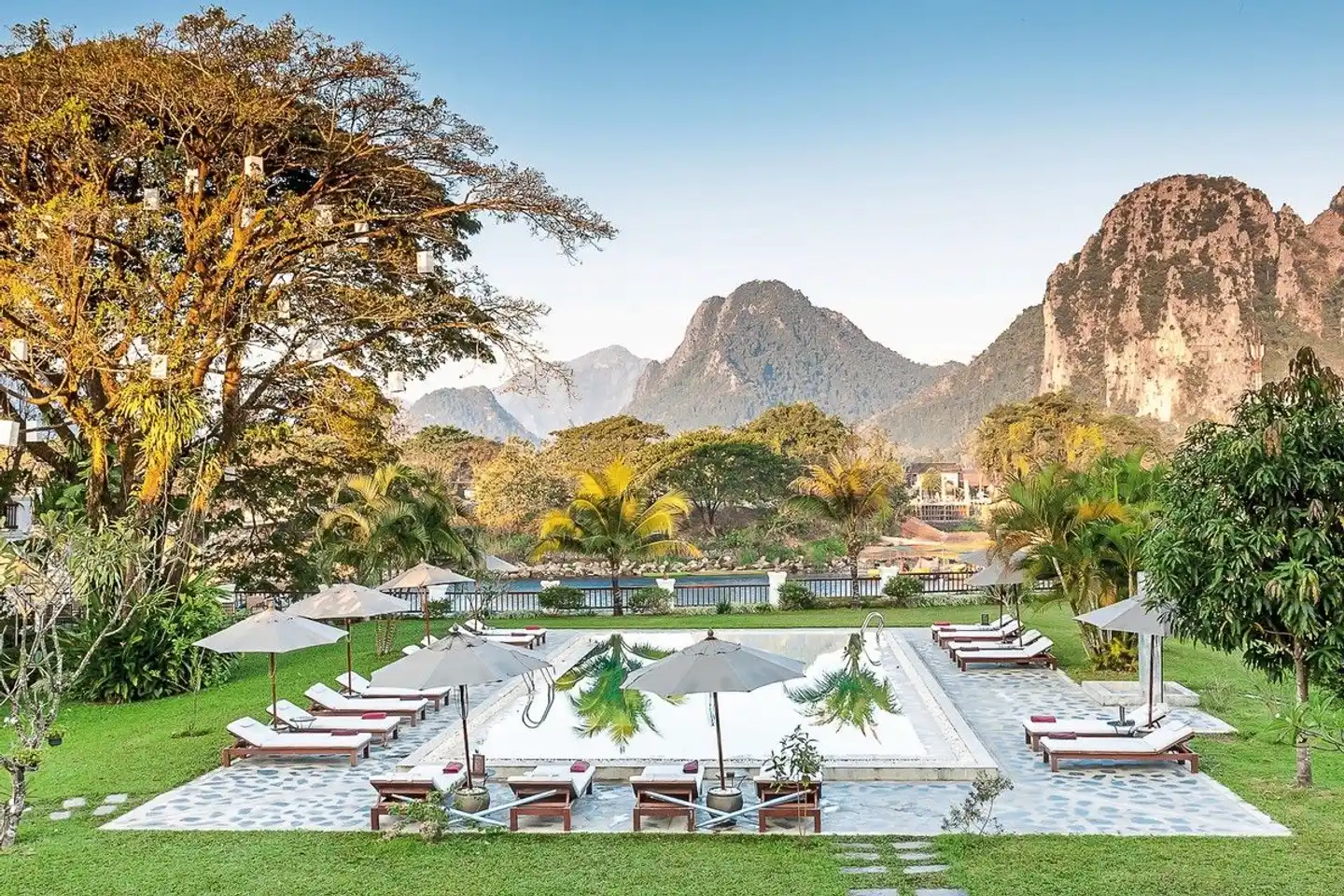 Riverside Boutique Resort Aussenansicht