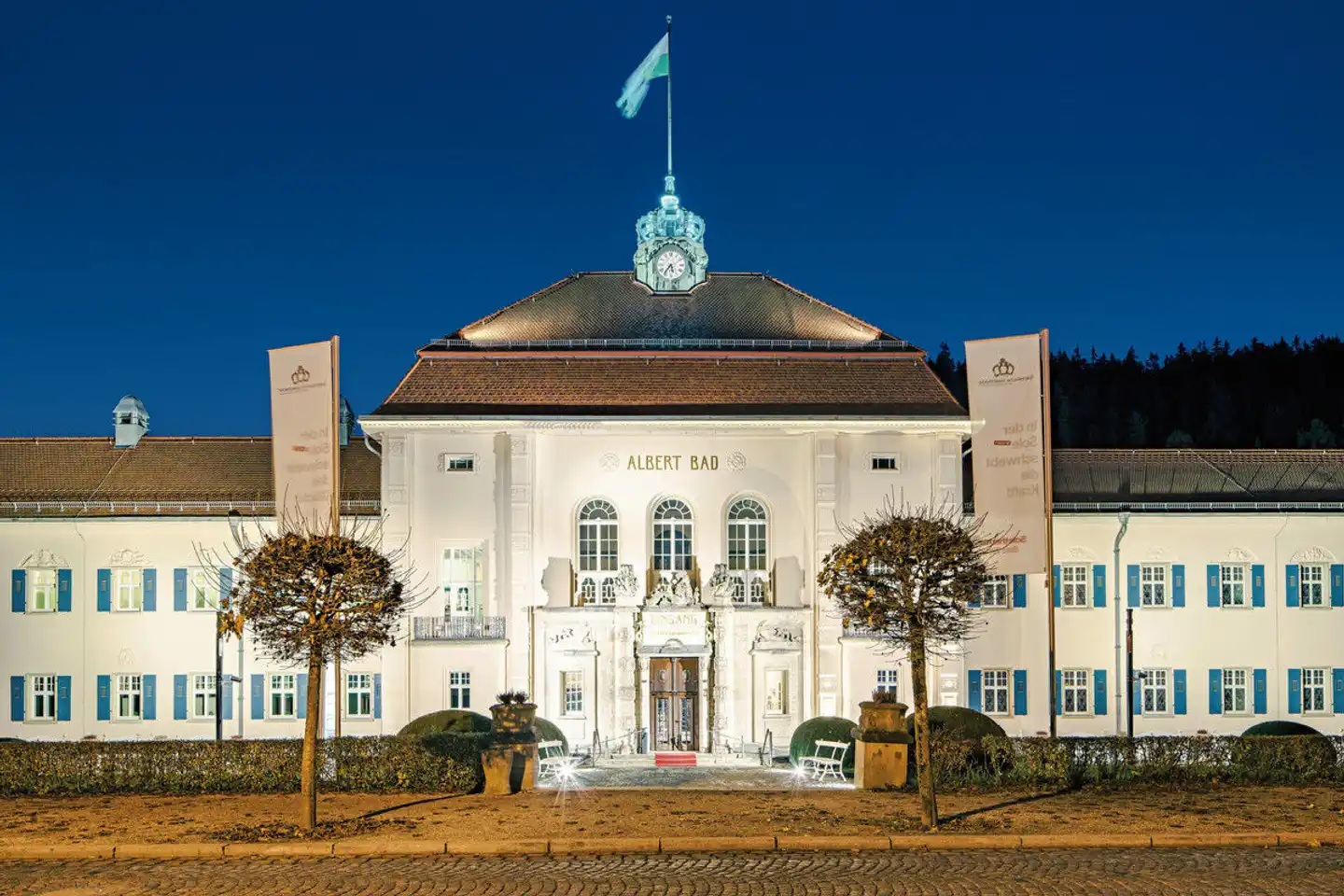 Hotel König Albert Aussenansicht
