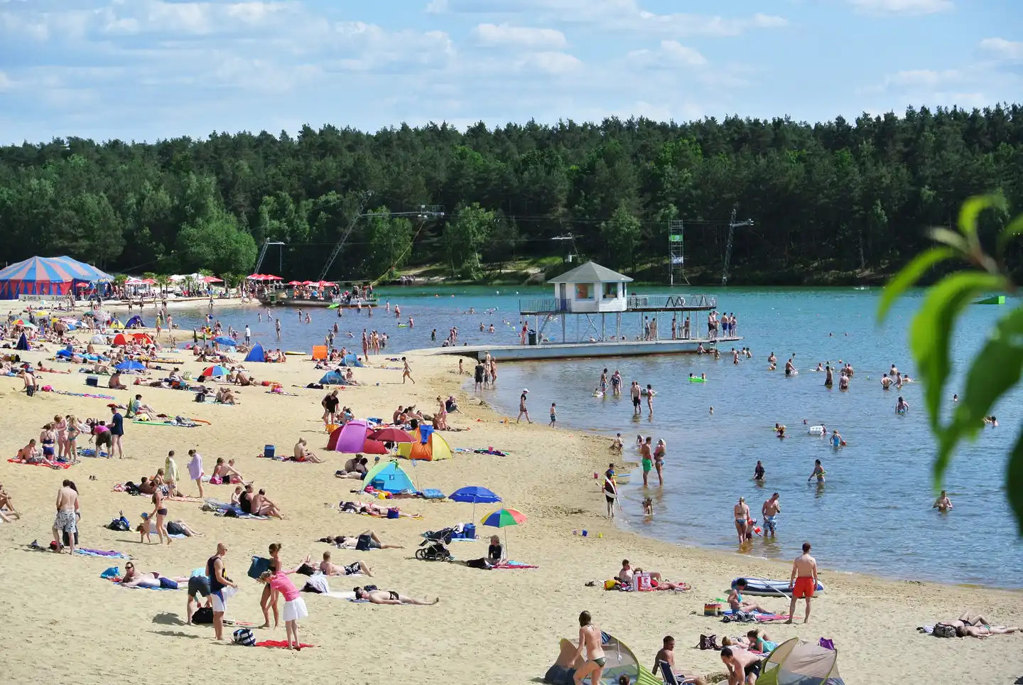Am Bernsteinsee Strand
